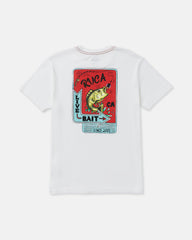 Live Bait Short Sleeve Tee - Antique White