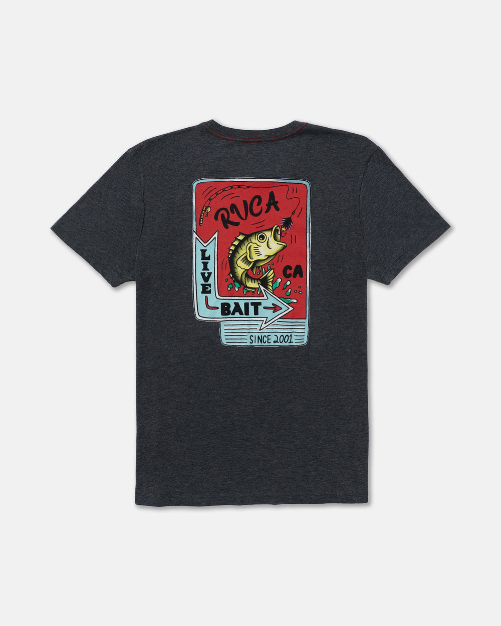 Live Bait Short Sleeve Tee - Black