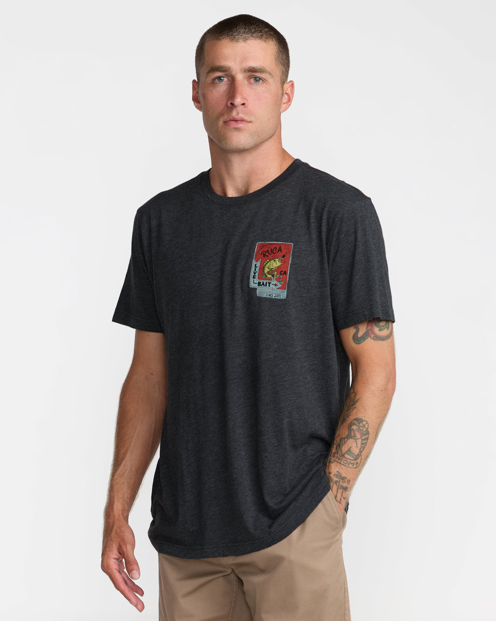 Live Bait Short Sleeve Tee - Black