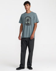 Hawaii Headstone Short Sleeve Tee - Lead