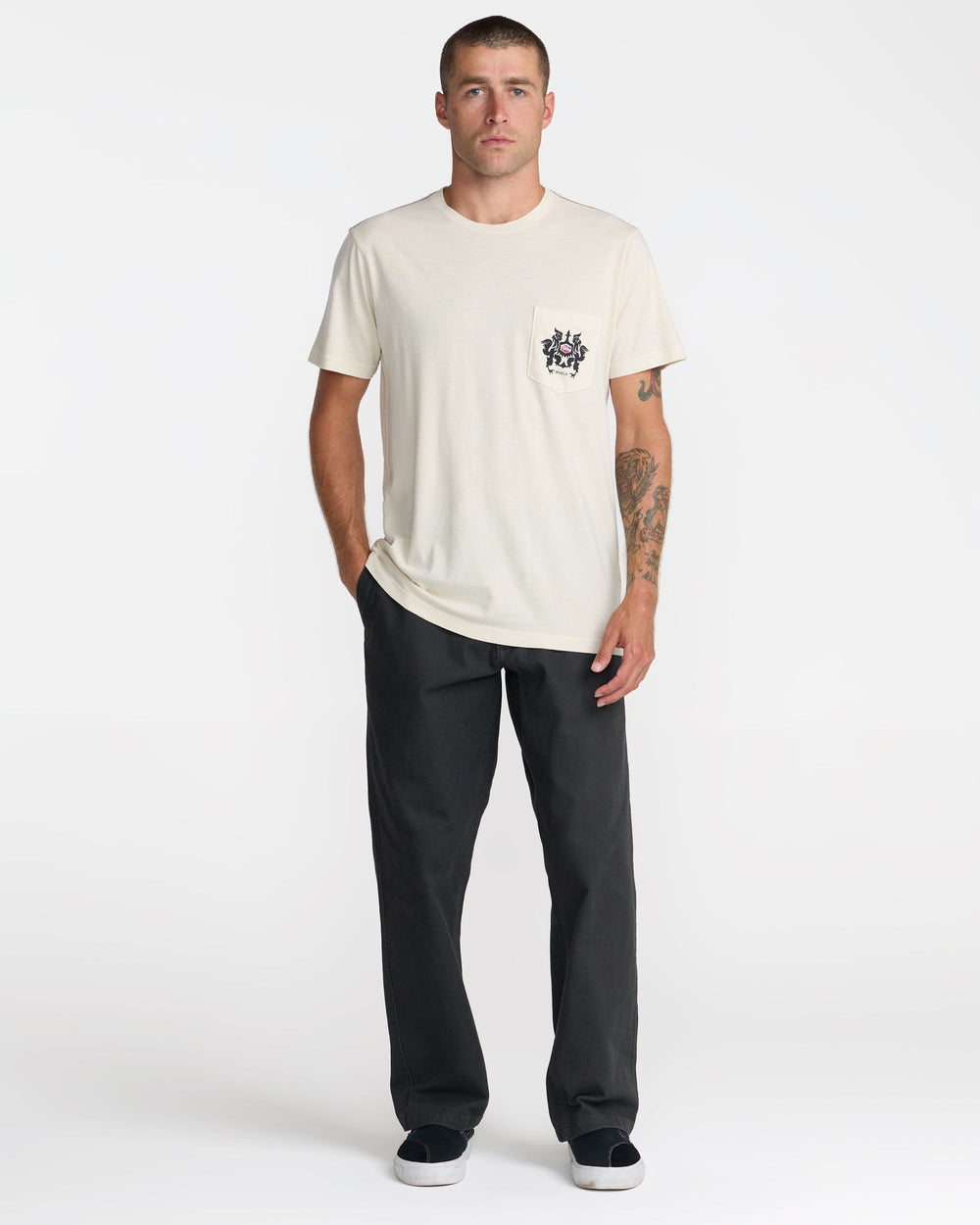 Hawaii Crest Short Sleeve Tee - Ceramic