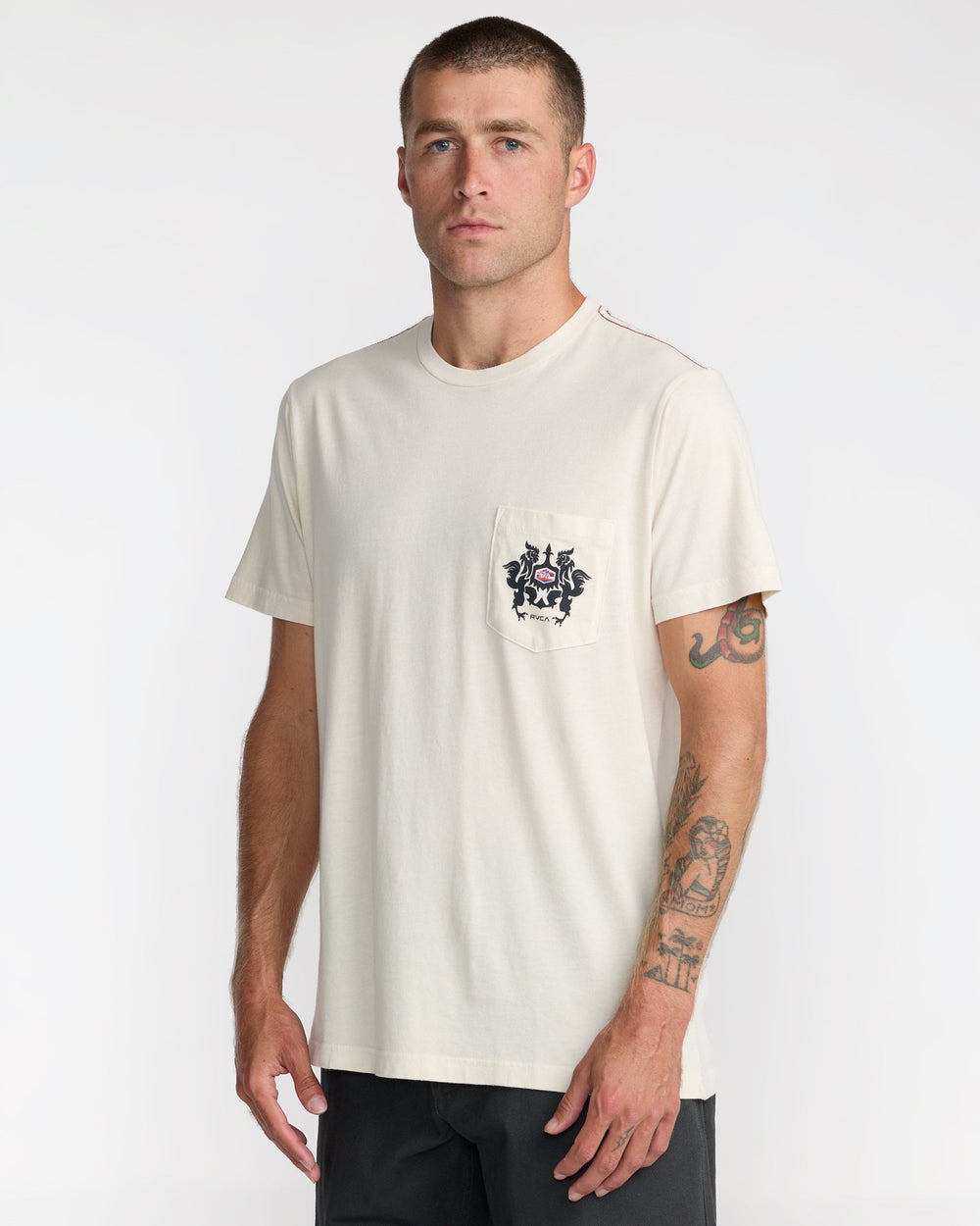 Hawaii Crest Short Sleeve Tee - Ceramic