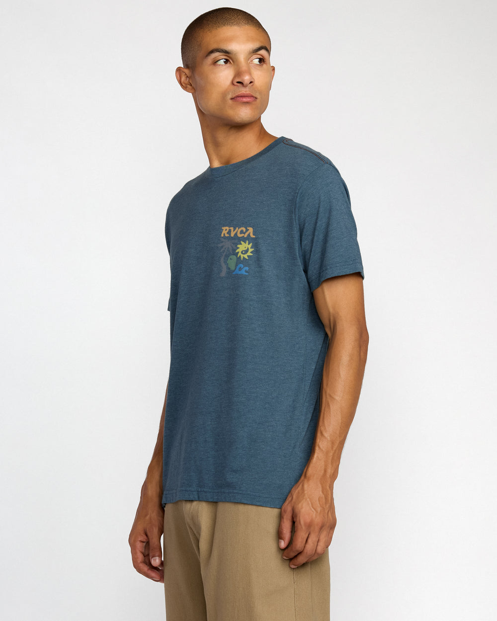 Deep Think Short Sleeve Tee - Duck Blue