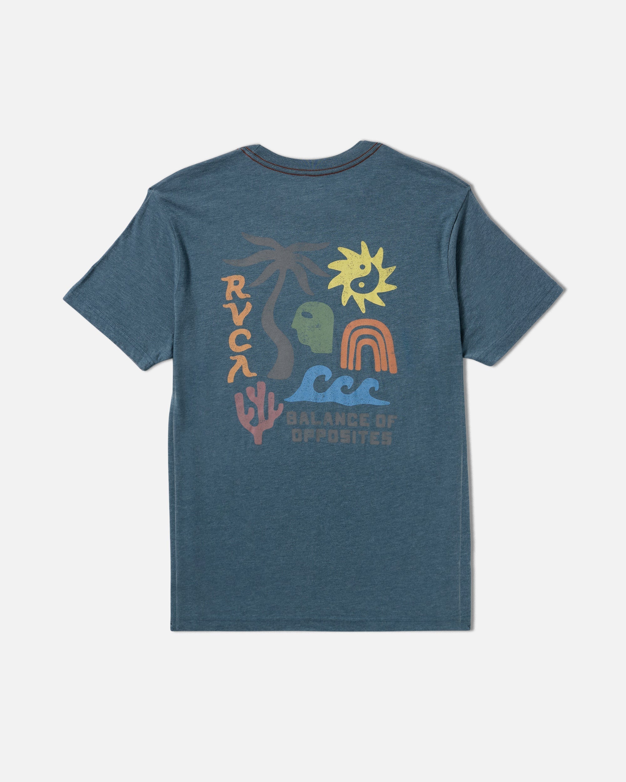 Deep Think Short Sleeve Tee - Duck Blue
