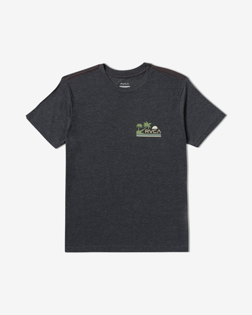 Palm Trail Short Sleeve Tee - Black