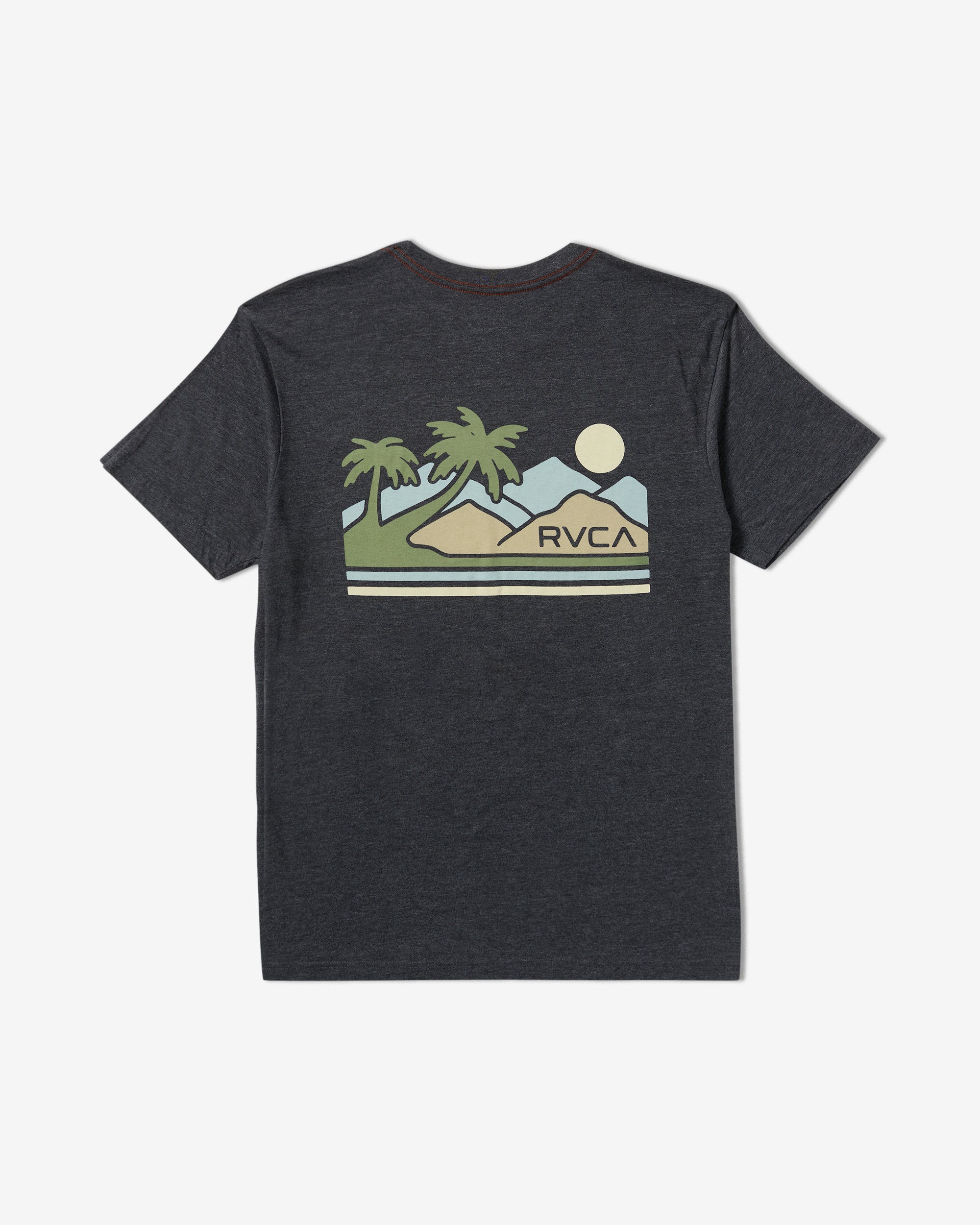 Palm Trail Short Sleeve Tee - Black