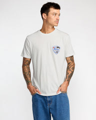 Currents Short Sleeve Tee - Antique White