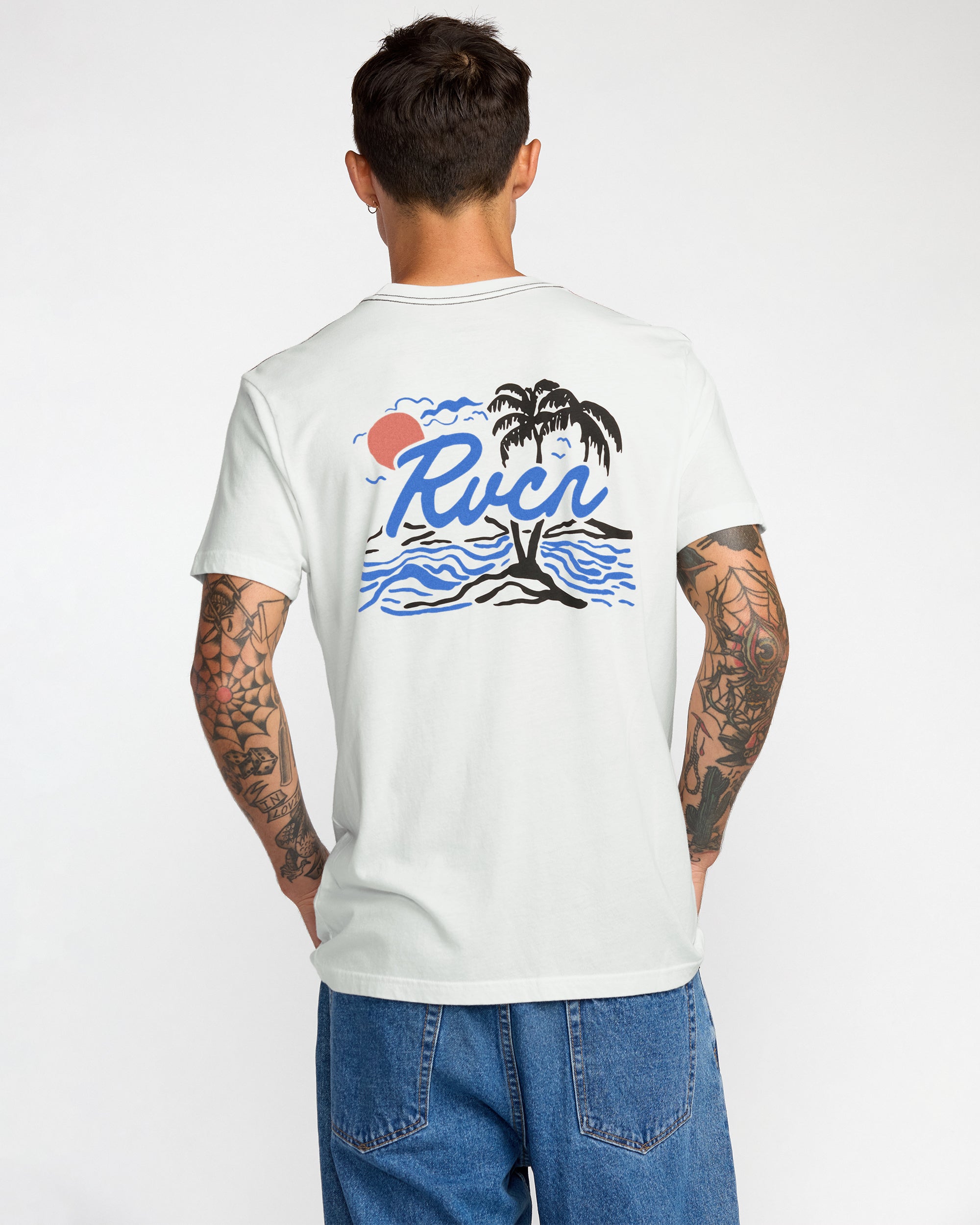 Currents Short Sleeve Tee - Antique White