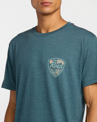 Currents Short Sleeve Tee - Duck Blue
