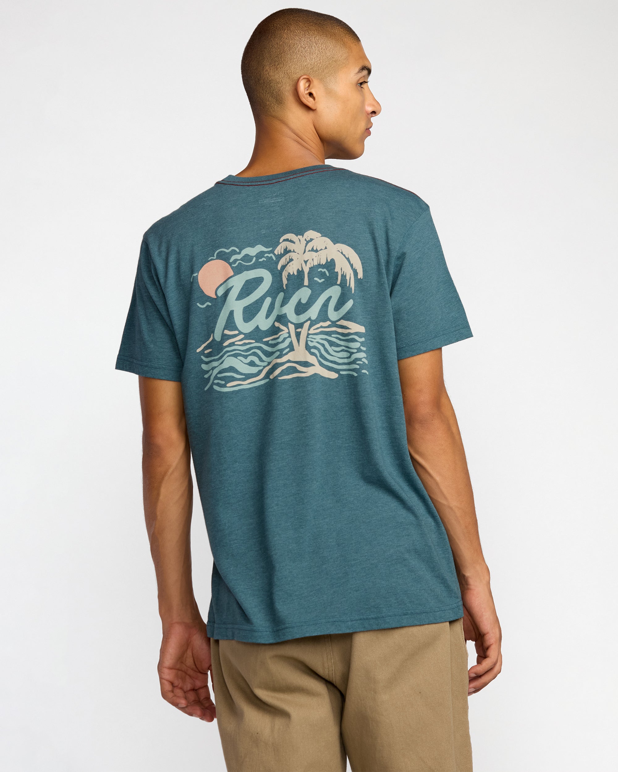 Currents Short Sleeve Tee - Duck Blue