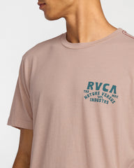 RVCA Ridge Short Sleeve Tee - Pale Mauve