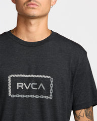 Bonded Short Sleeve Tee - Black