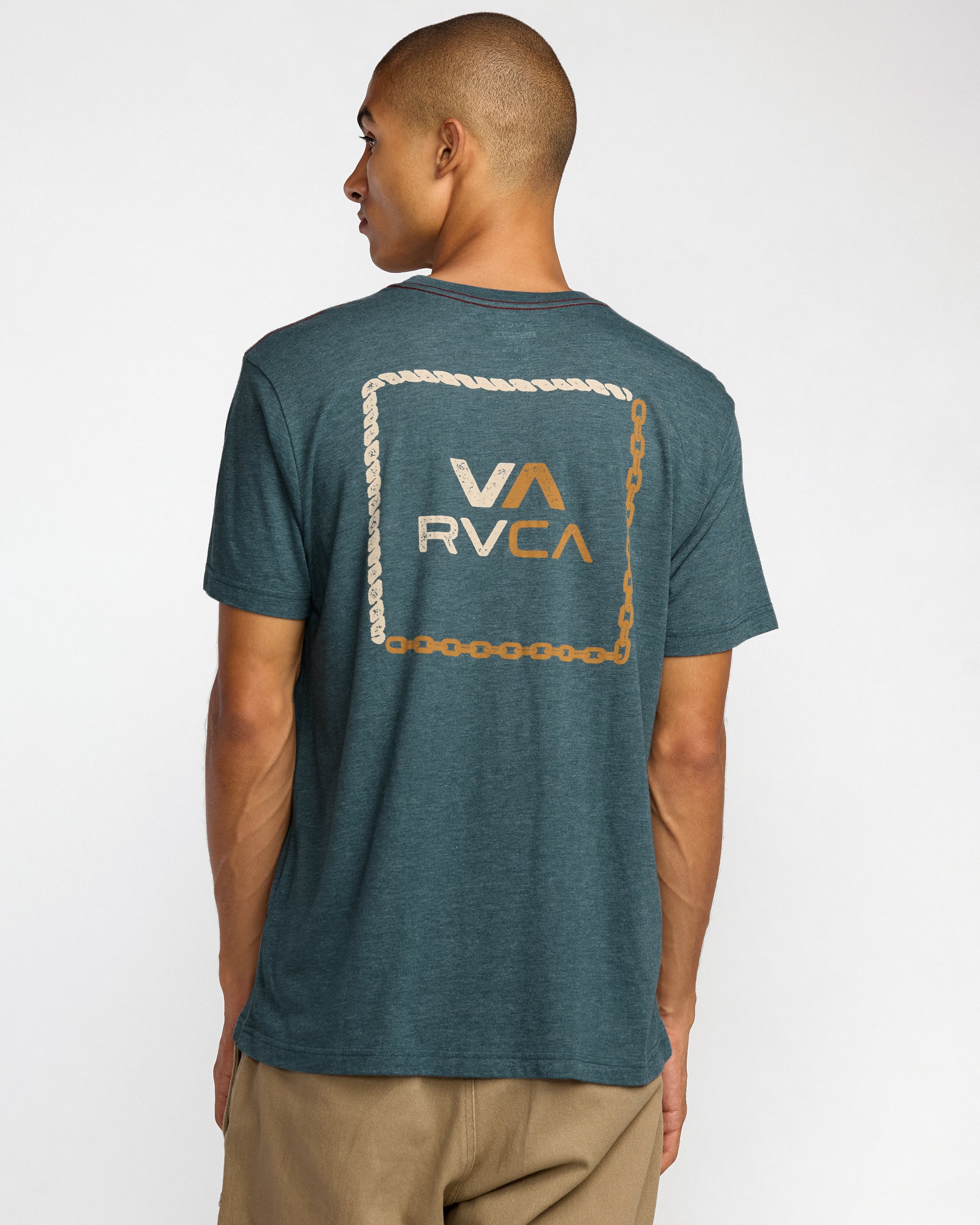 Bonded Short Sleeve Tee - Duck Blue