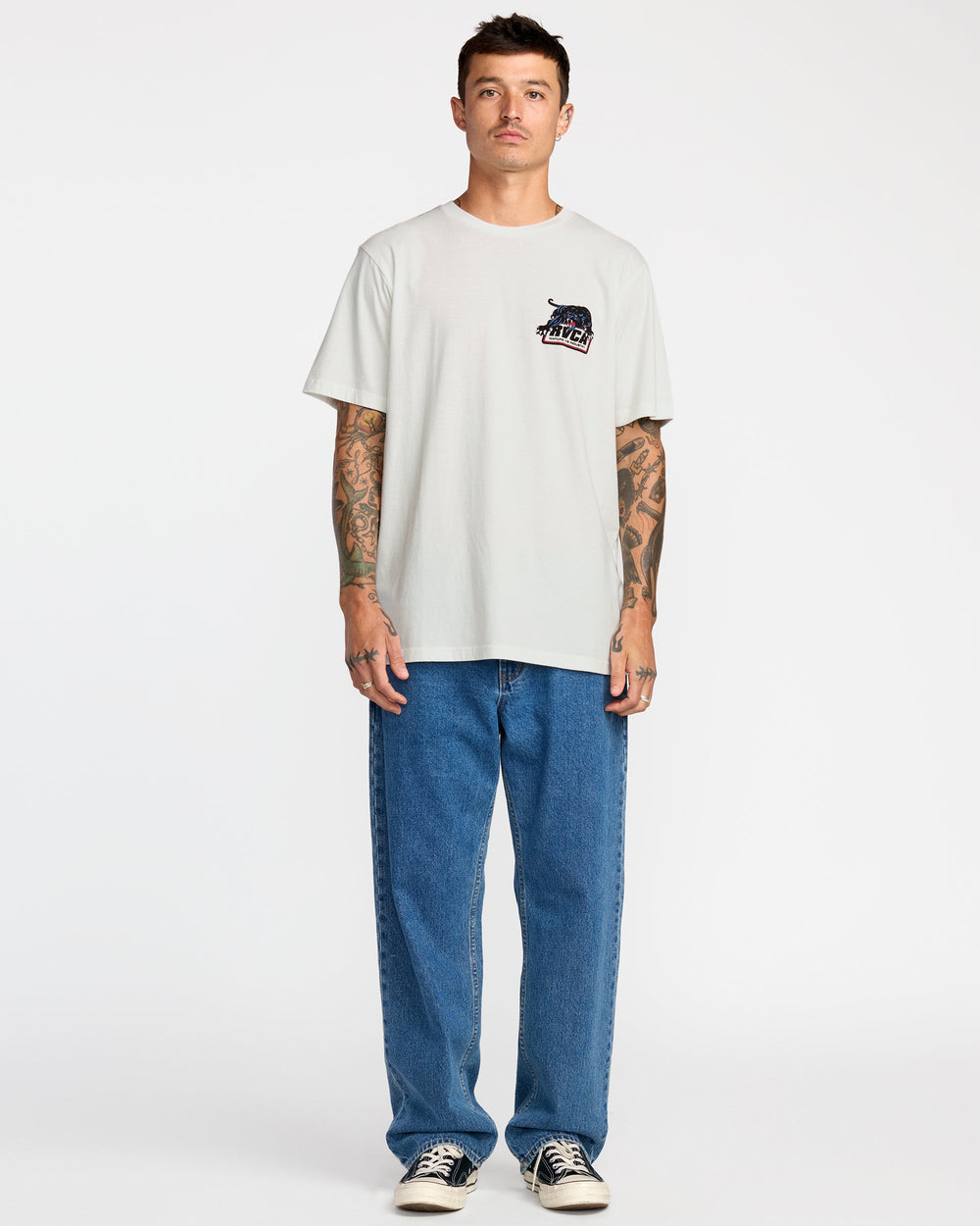 Penstation Short Sleeve Tee - Antique White