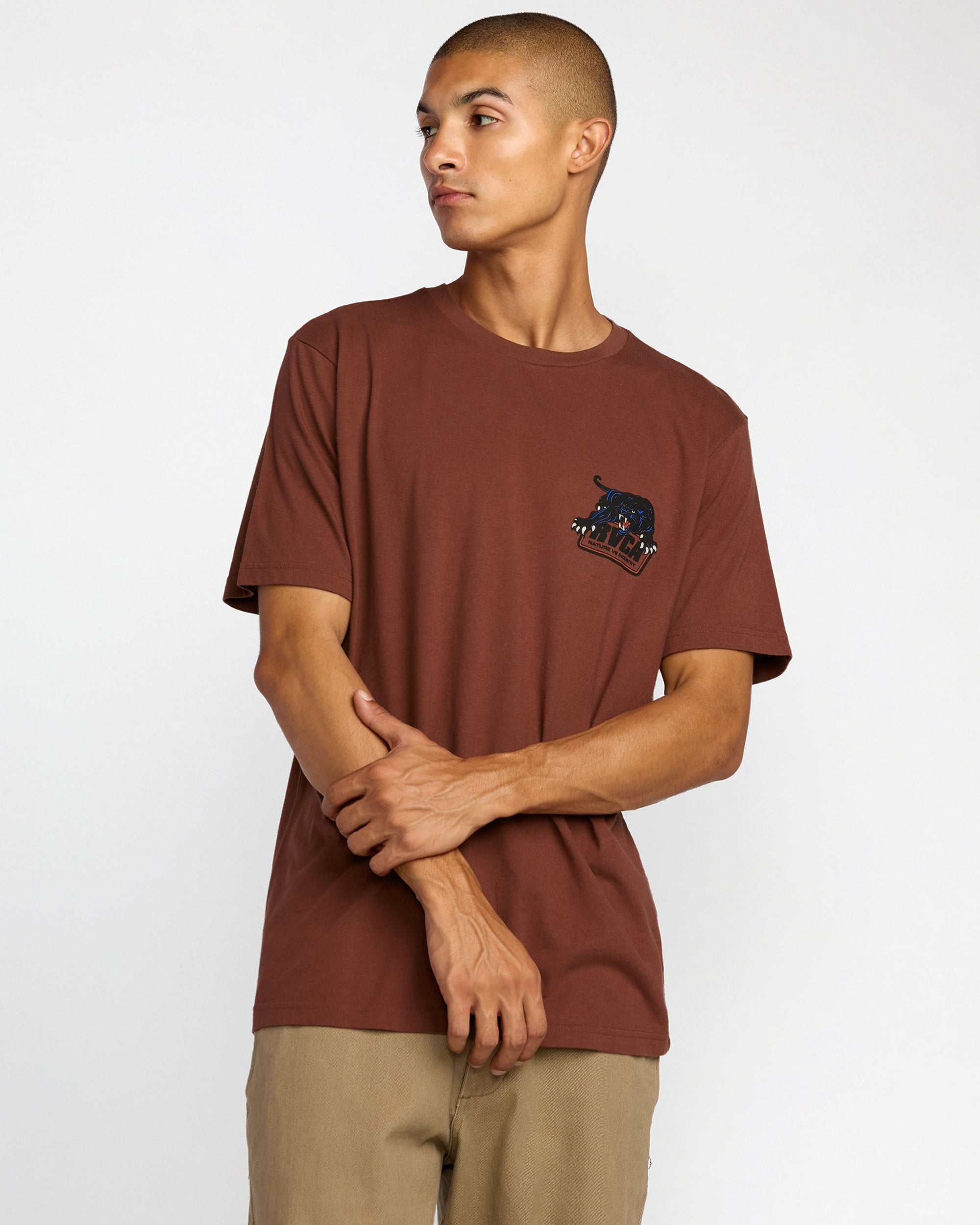 Penstation Short Sleeve Tee - Red Earth