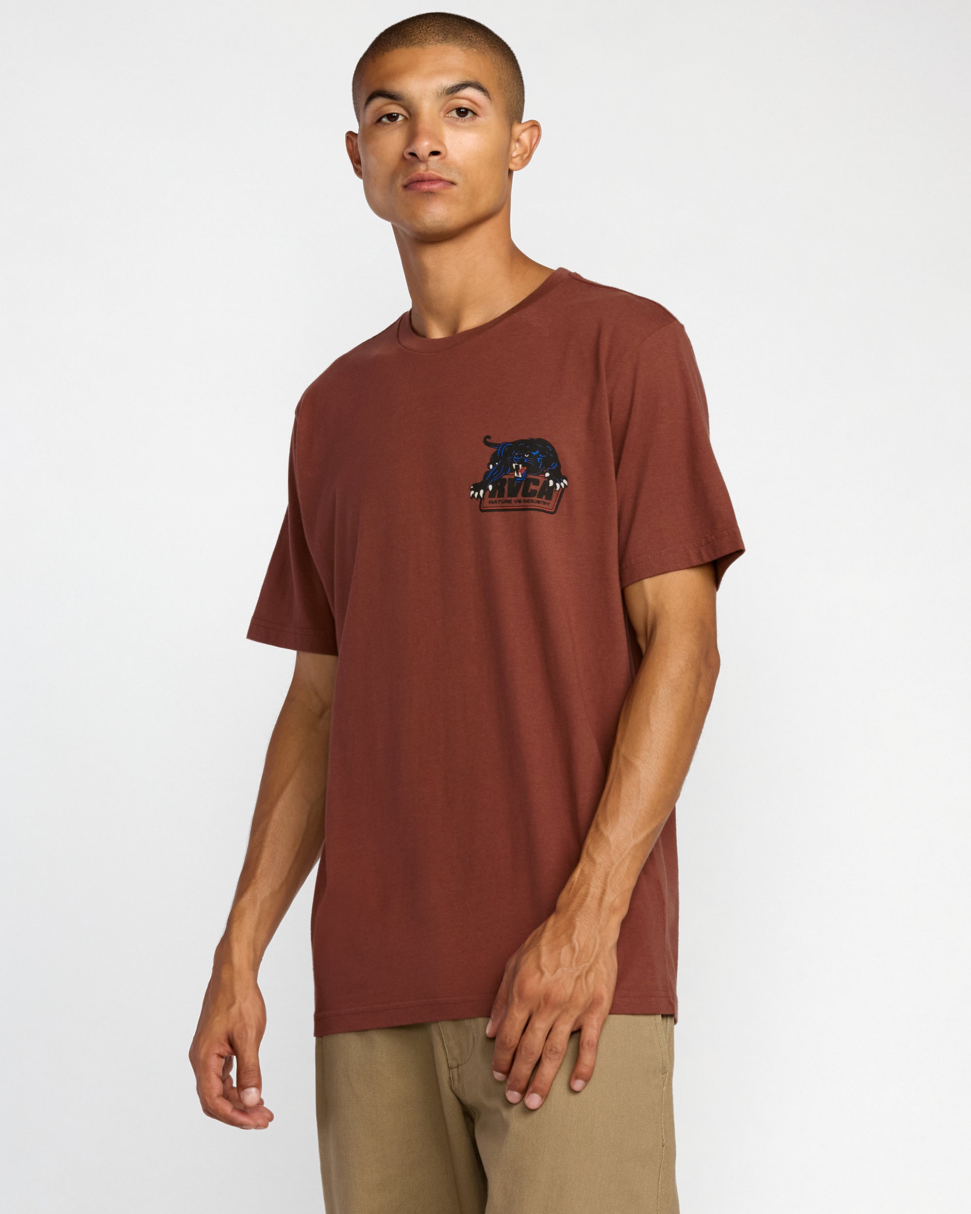 Penstation Short Sleeve Tee - Red Earth