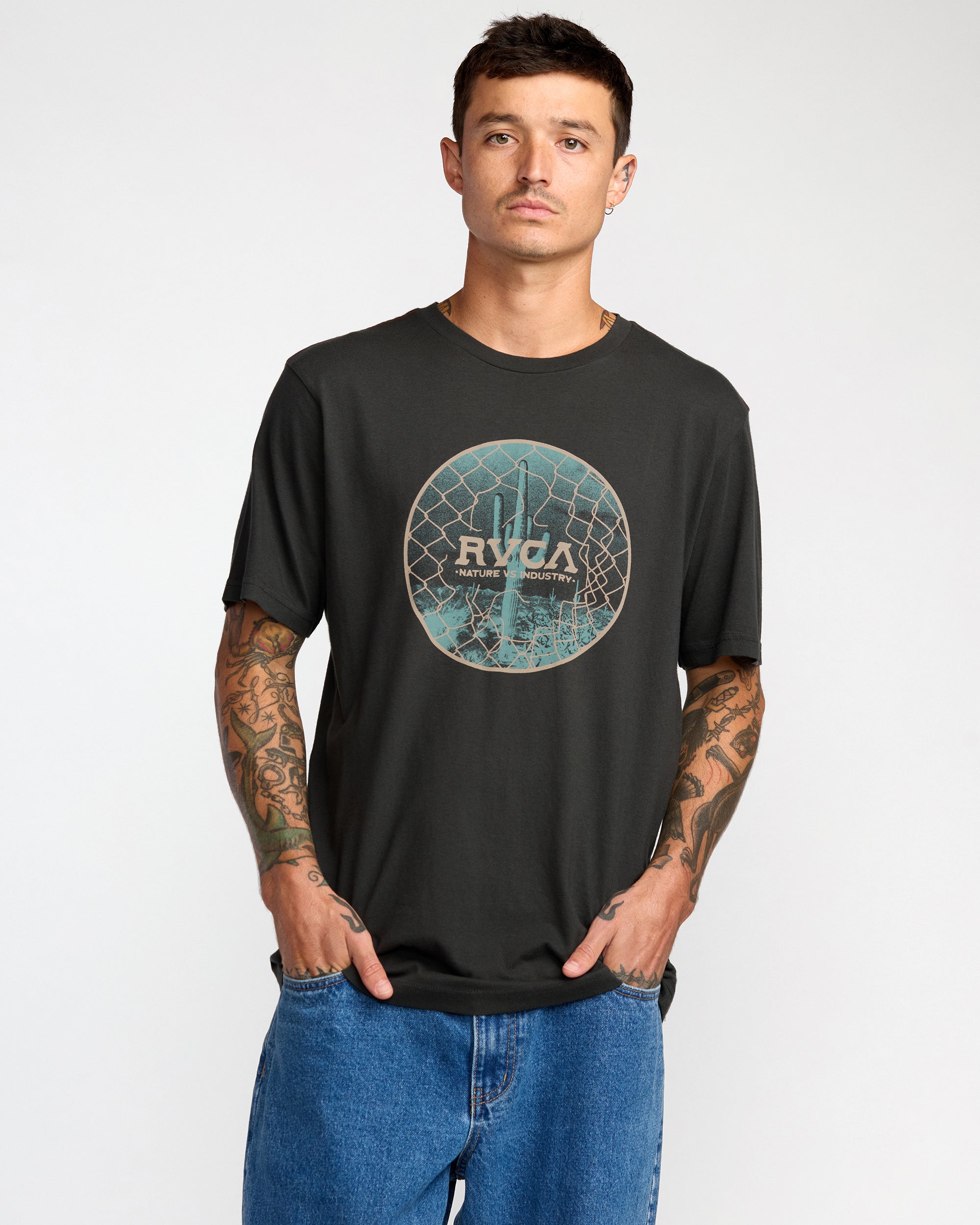 Trespass Short Sleeve Tee - Pirate Black