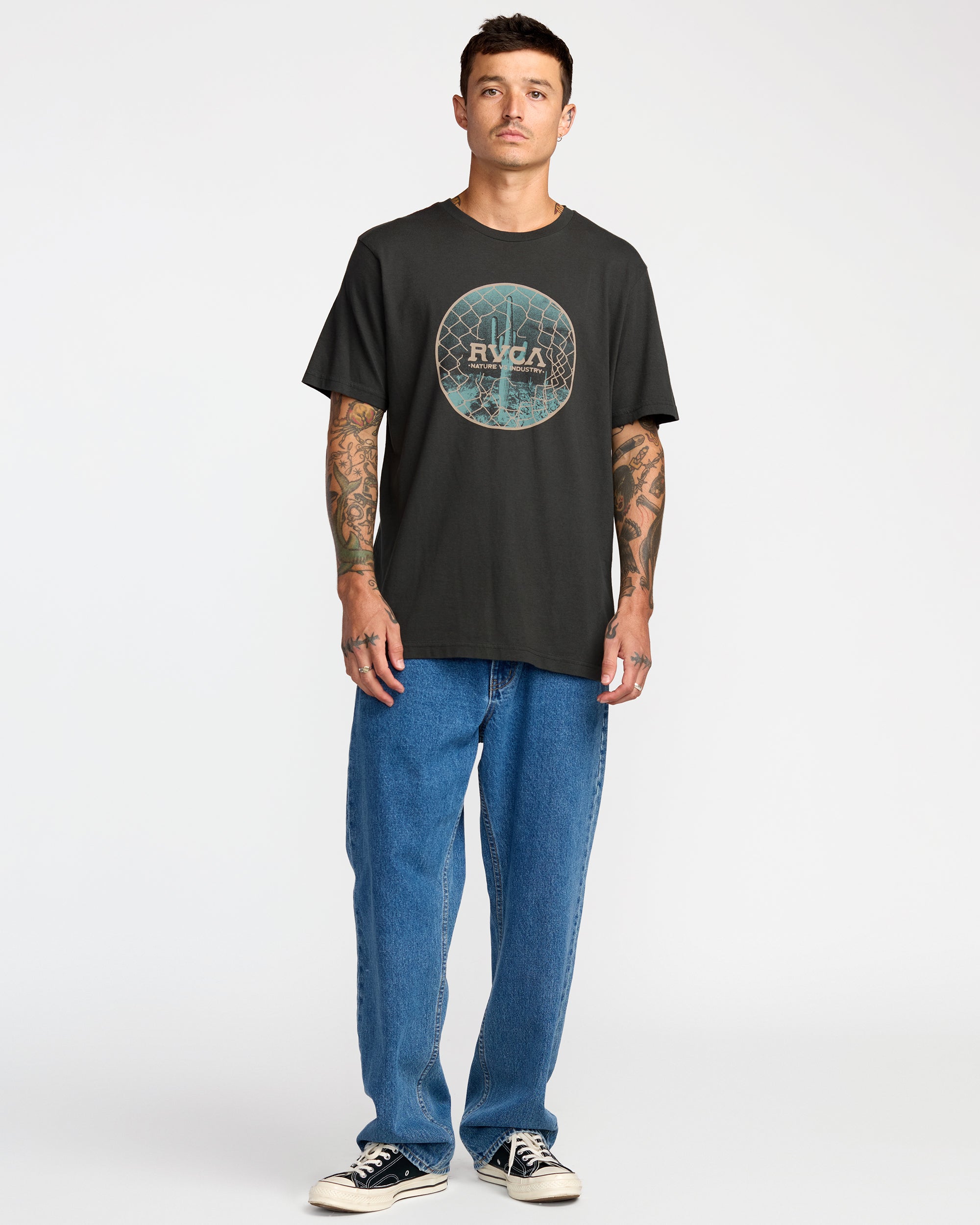 Trespass Short Sleeve Tee - Pirate Black