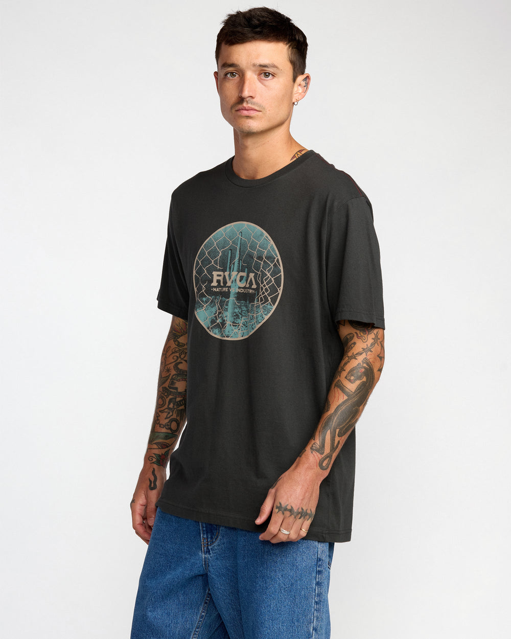 Trespass Short Sleeve Tee - Pirate Black