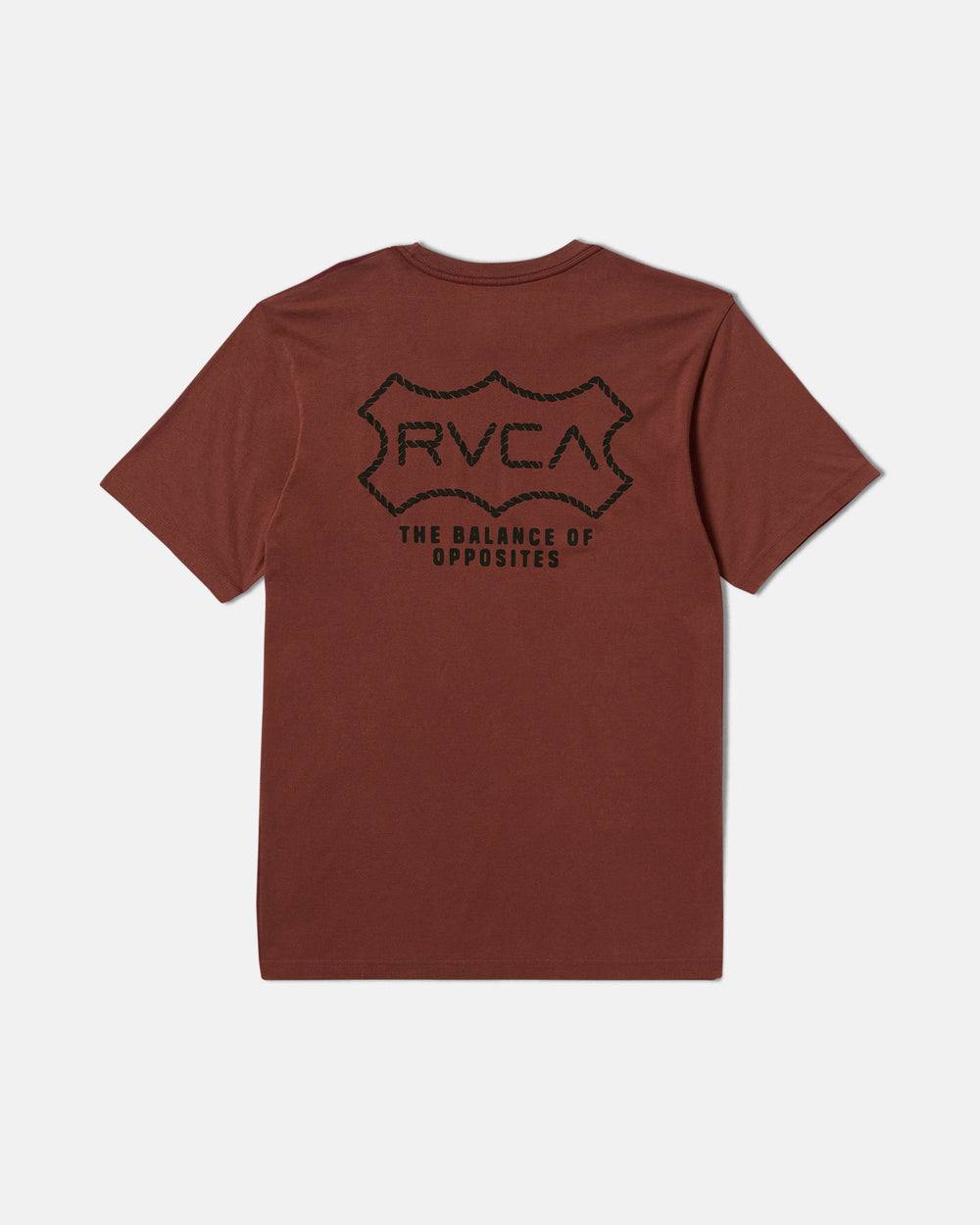 Genuine RVCA Short Sleeve Tee - Red Earth
