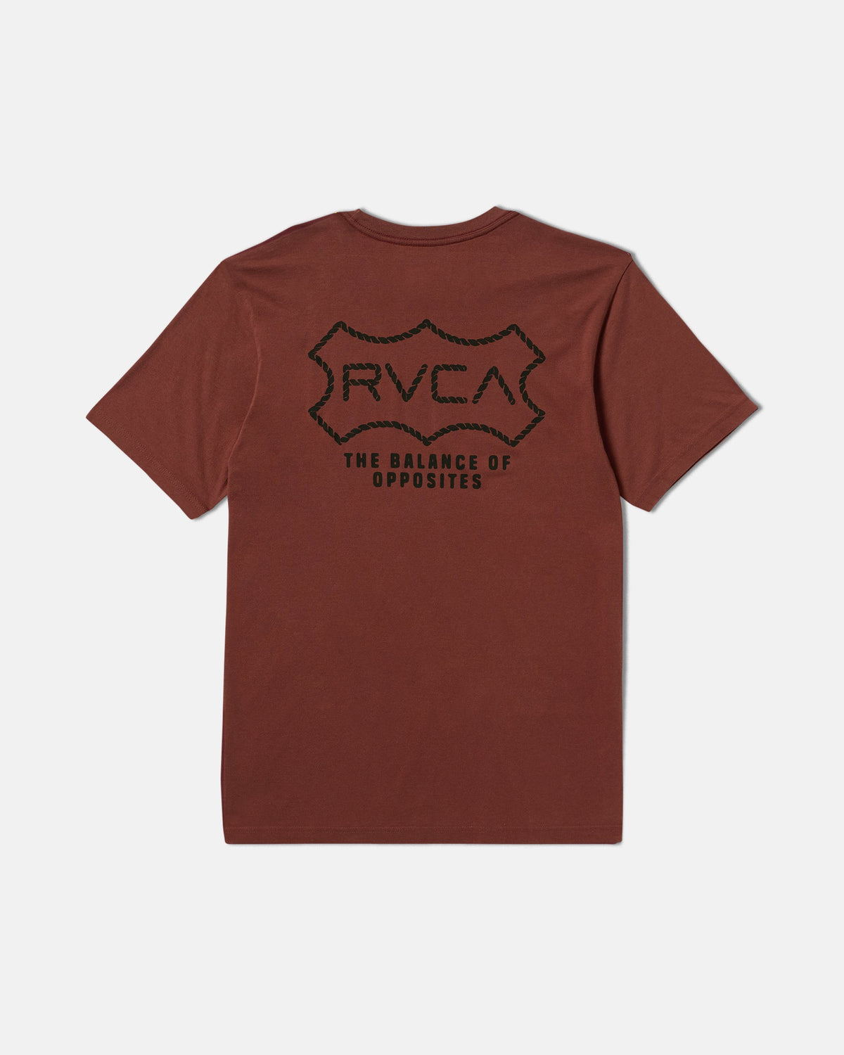 Genuine RVCA Short Sleeve Tee - Red Earth