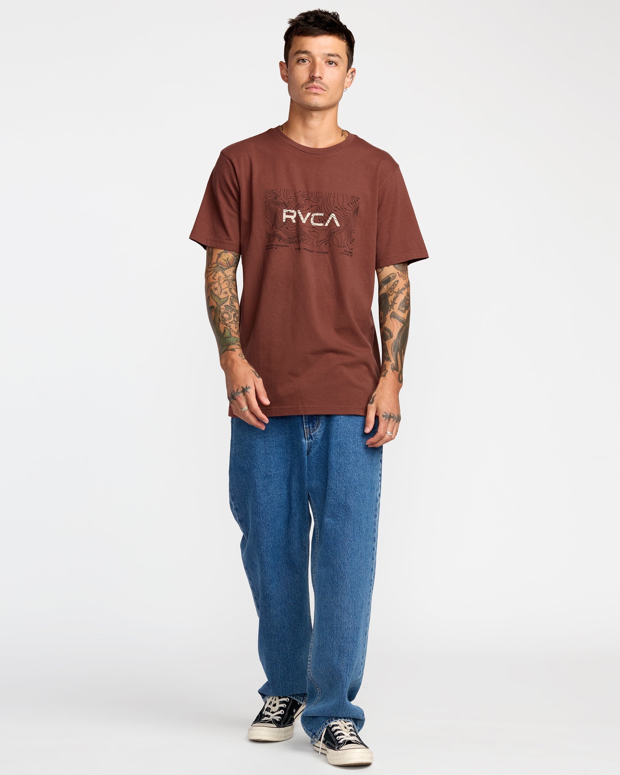 Topo XL Short Sleeve Tee - Red Earth