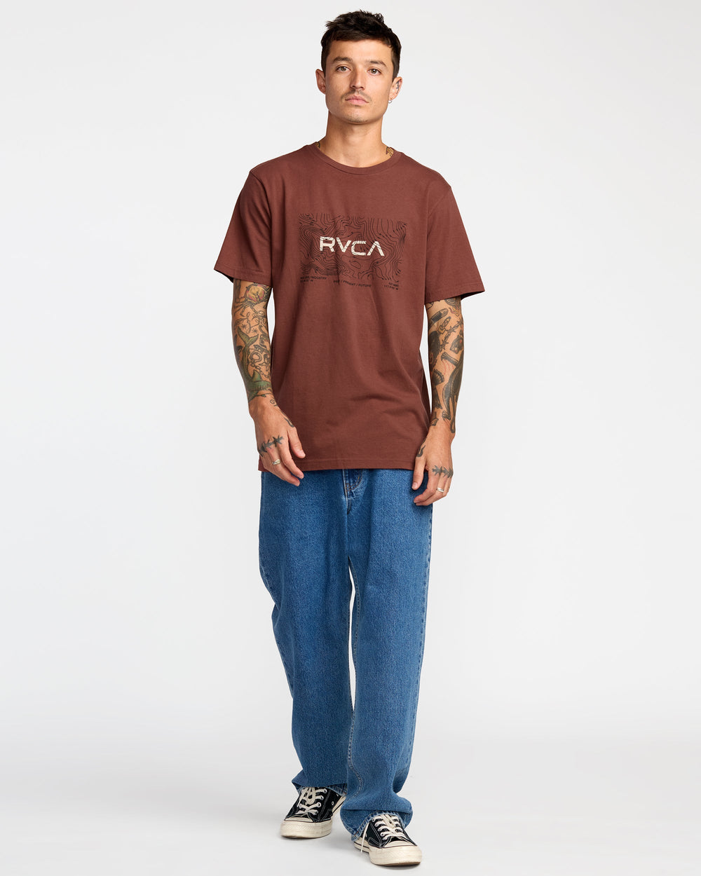 Topo XL Short Sleeve Tee - Red Earth