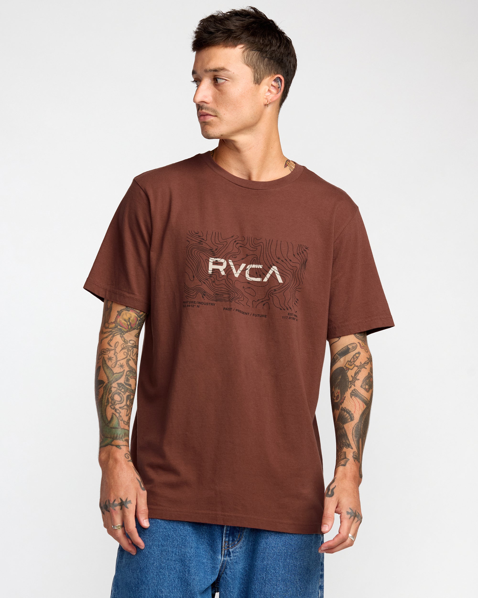 Topo XL Short Sleeve Tee - Red Earth
