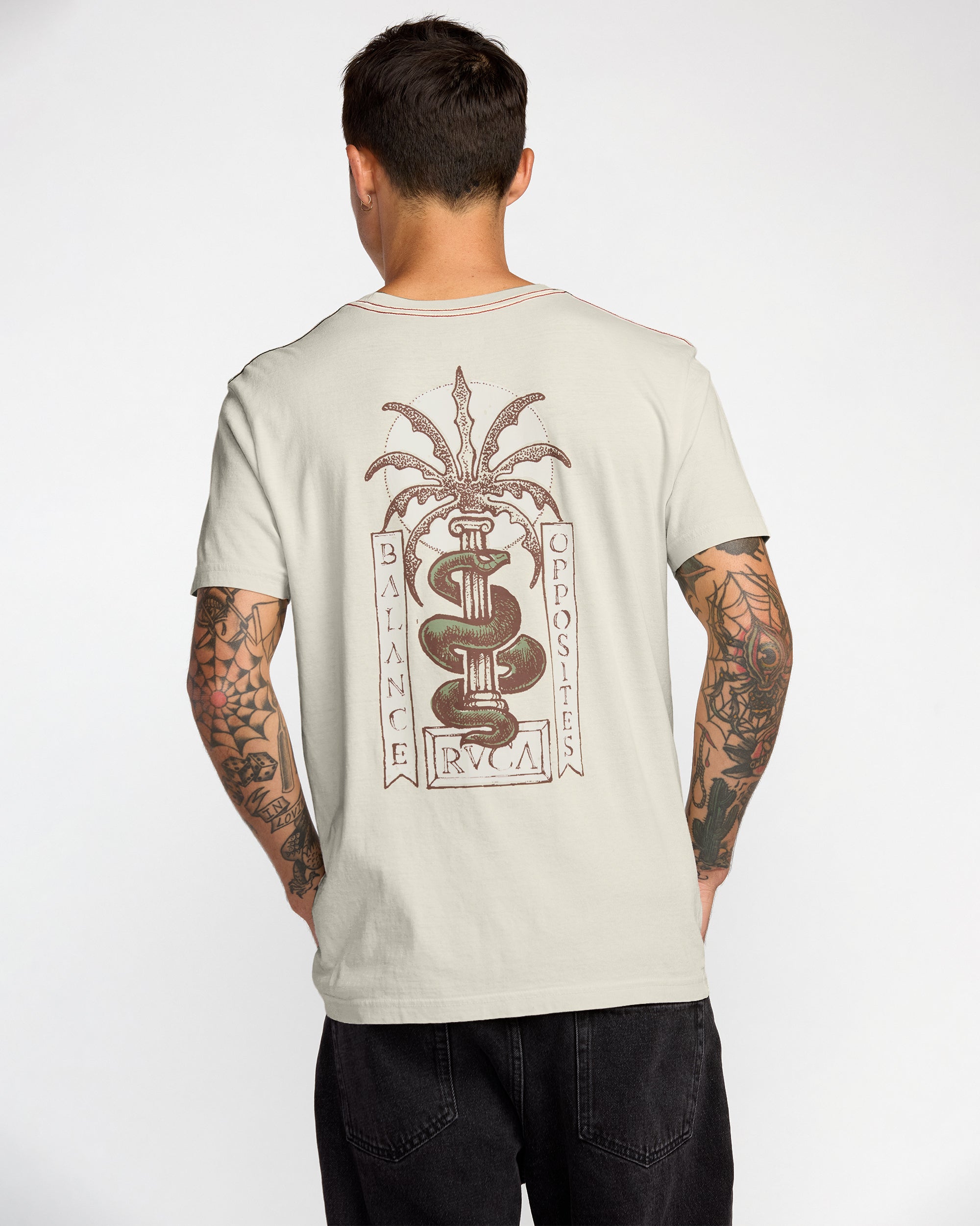 Serpent Short Sleeve Tee - Ceramic