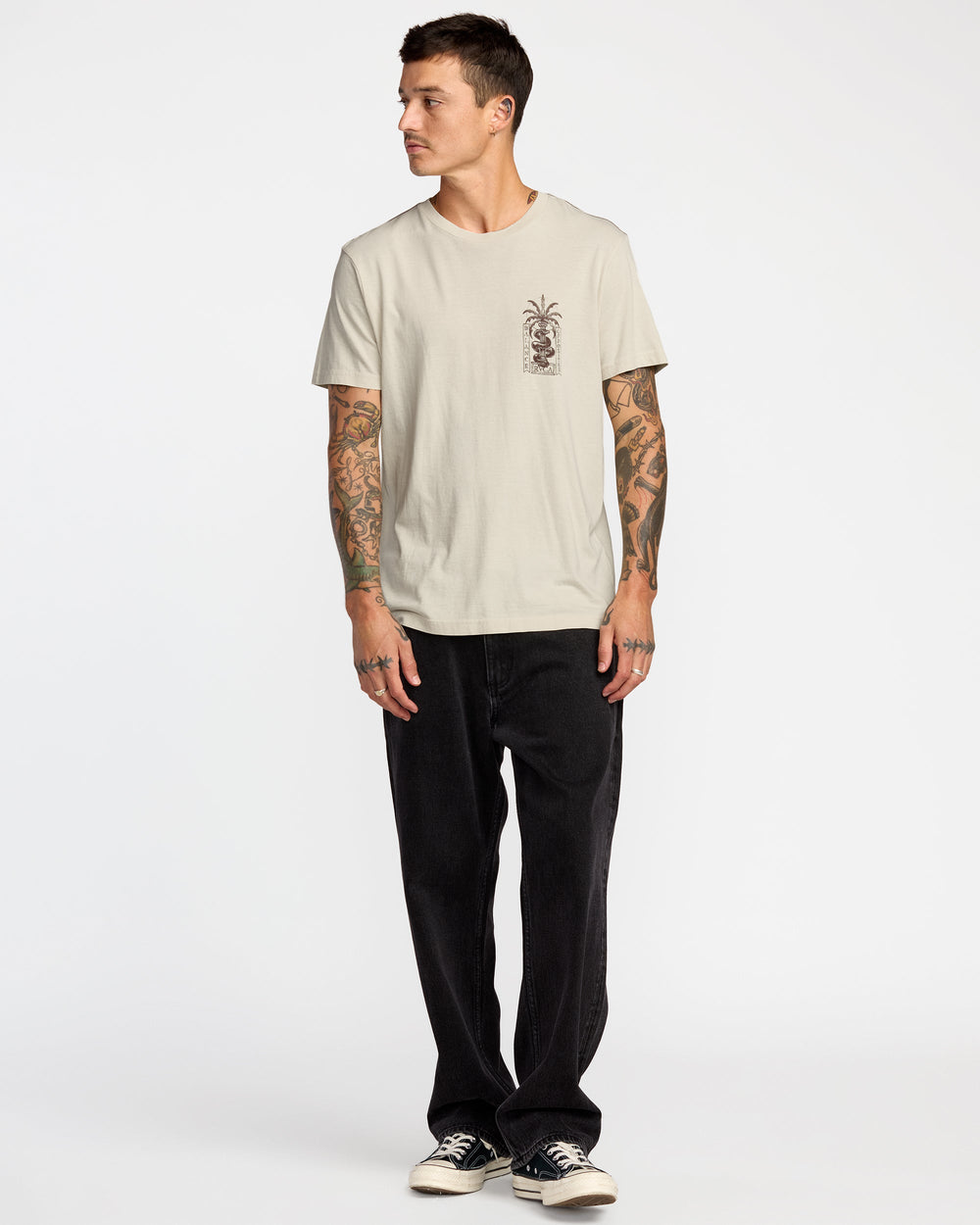Serpent Short Sleeve Tee - Ceramic