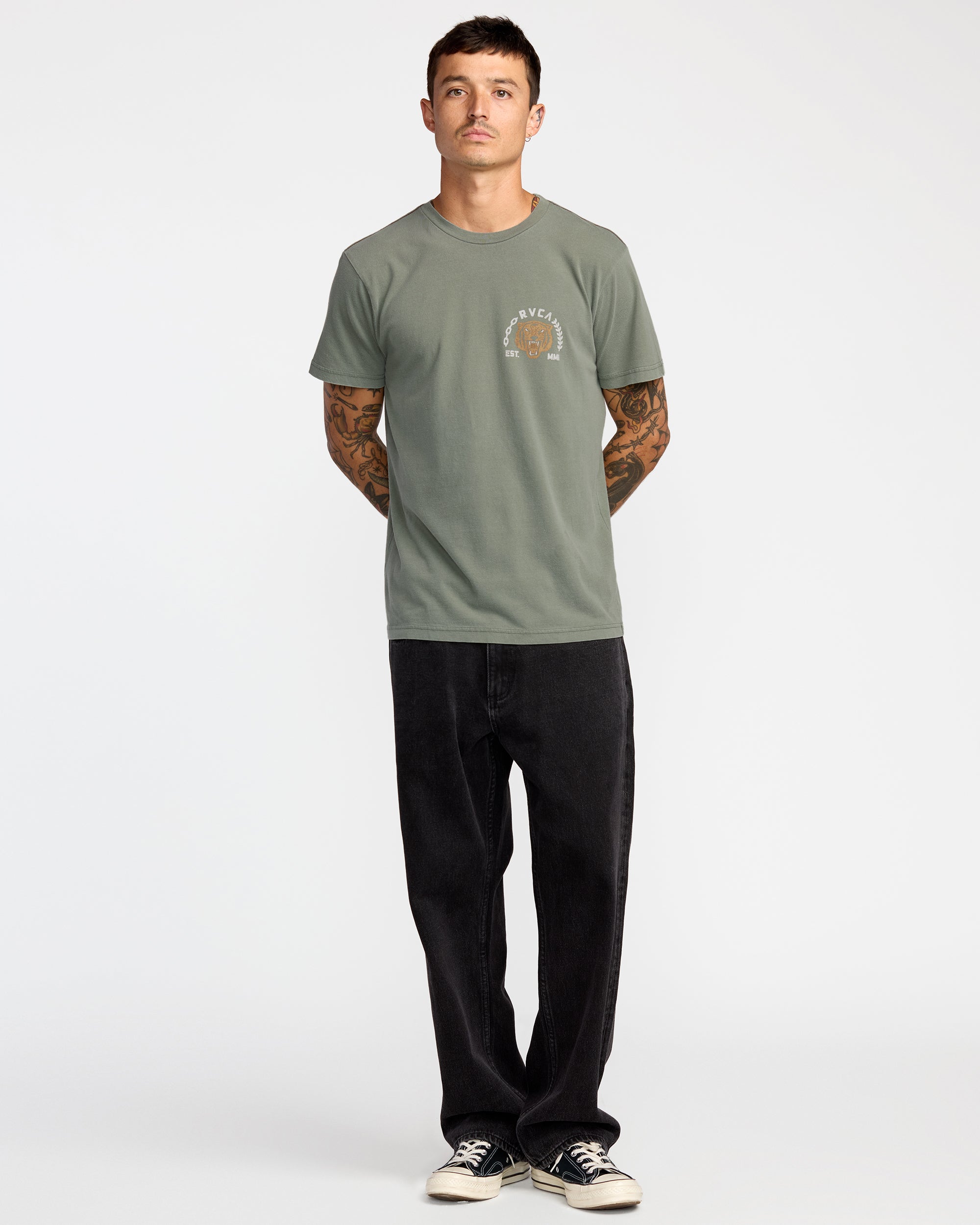 Squadron Short Sleeve Tee - Sage Leaf