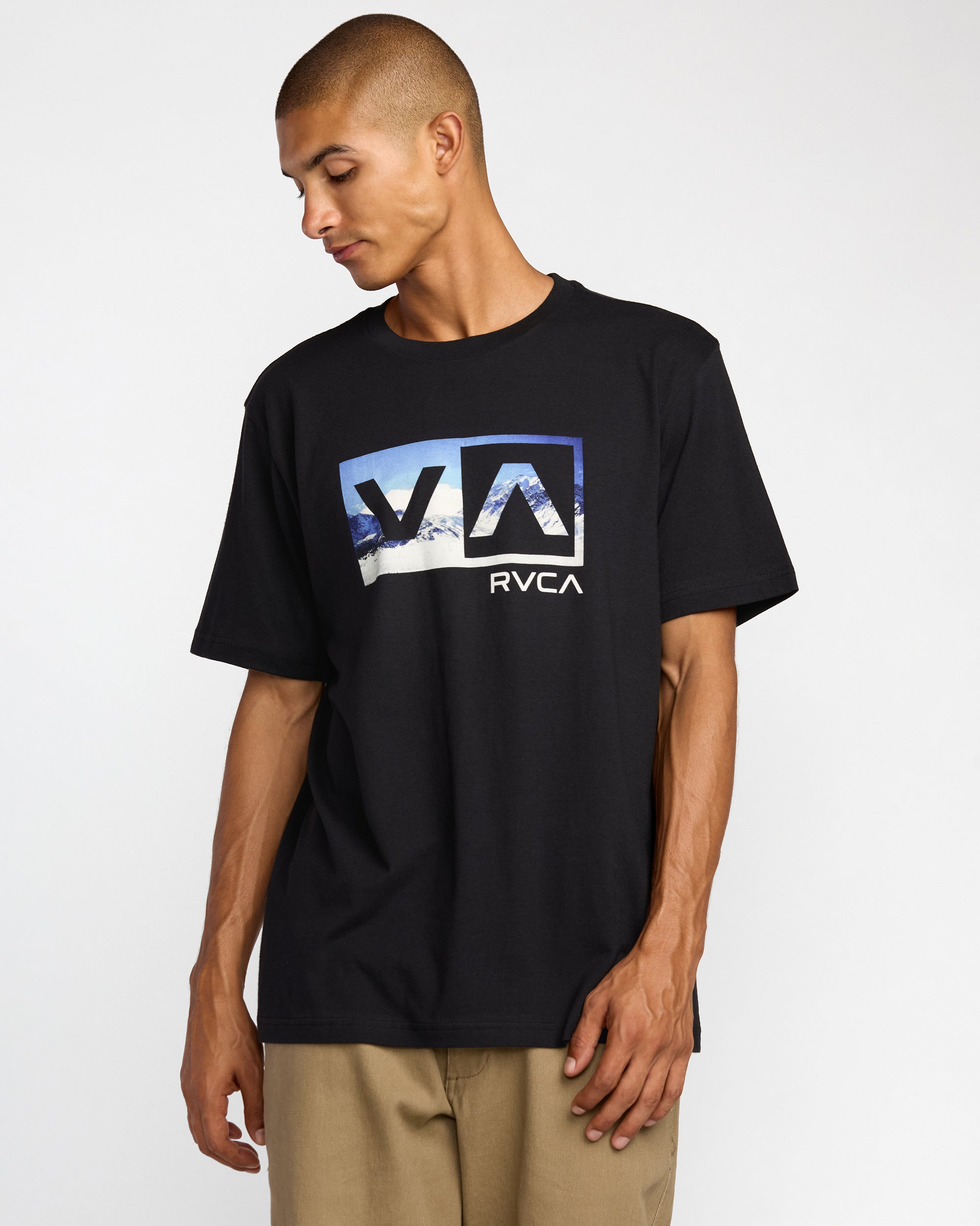 Balance Box Short Sleeve Tee - Black
