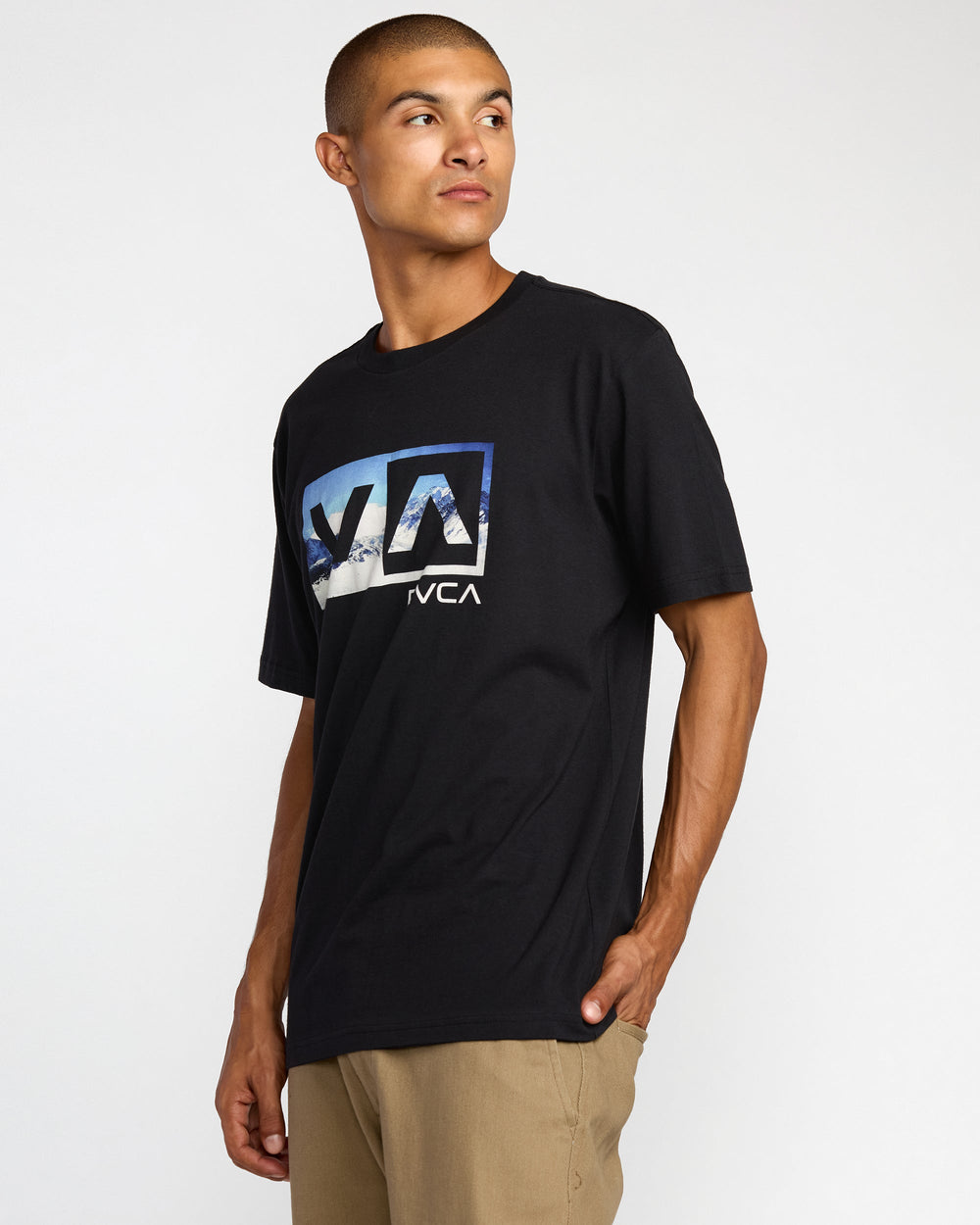Balance Box Short Sleeve Tee - Black