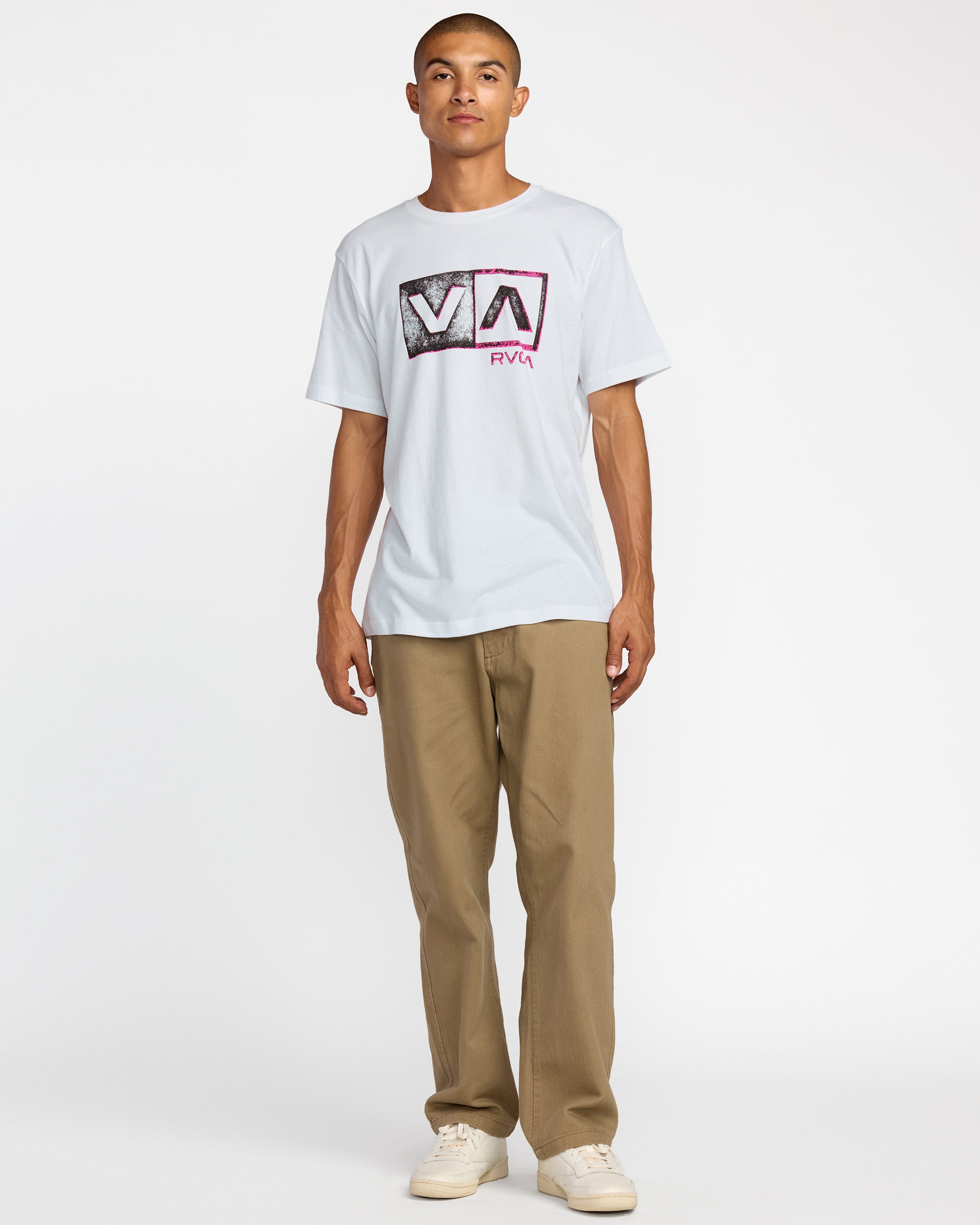 Balance Box Short Sleeve Tee - White