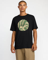 Motors Short Sleeve Tee - Black Palms