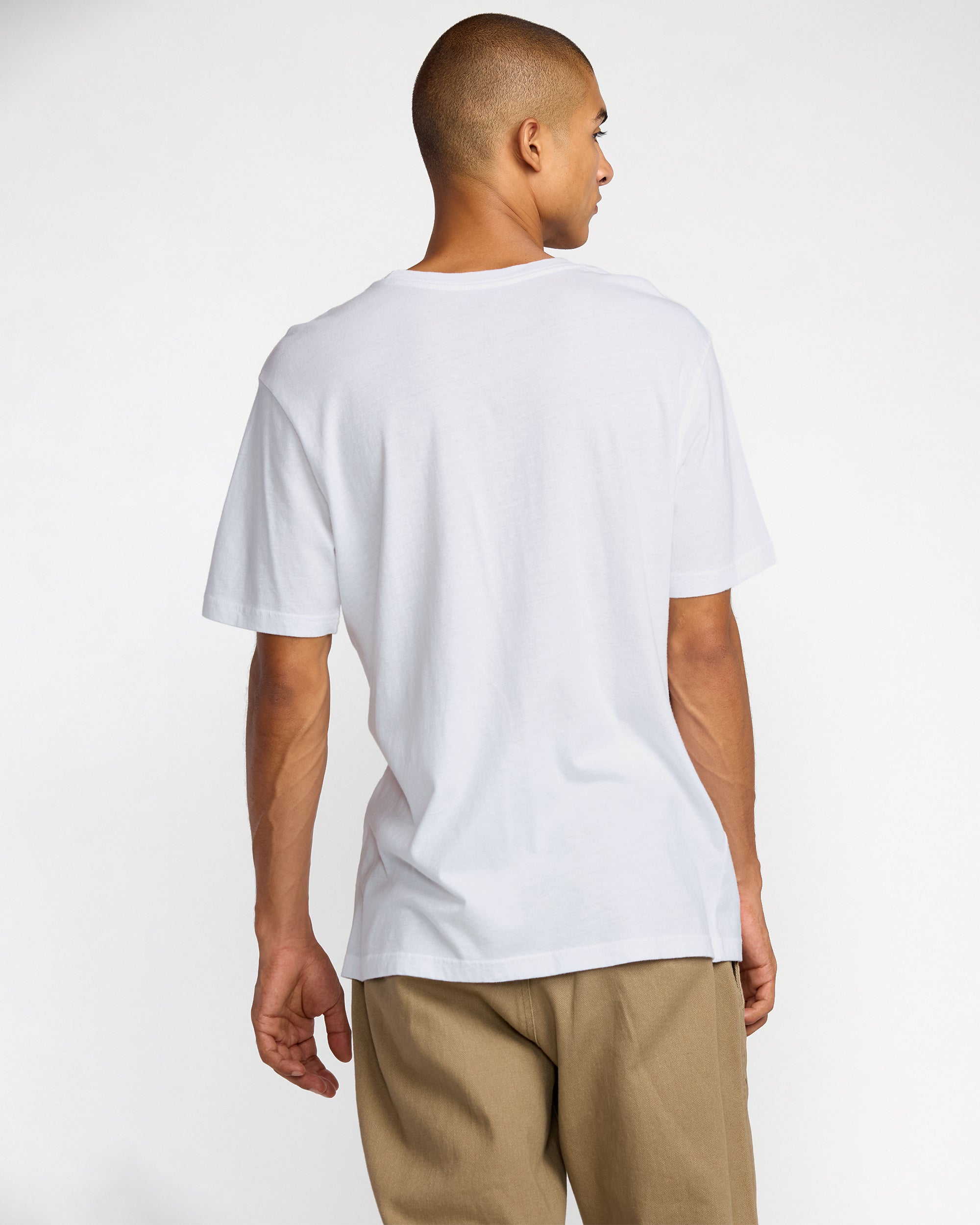 Motors Short Sleeve Tee - White Floral Leopard