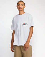 Soar Pocket Short Sleeve Tee - White