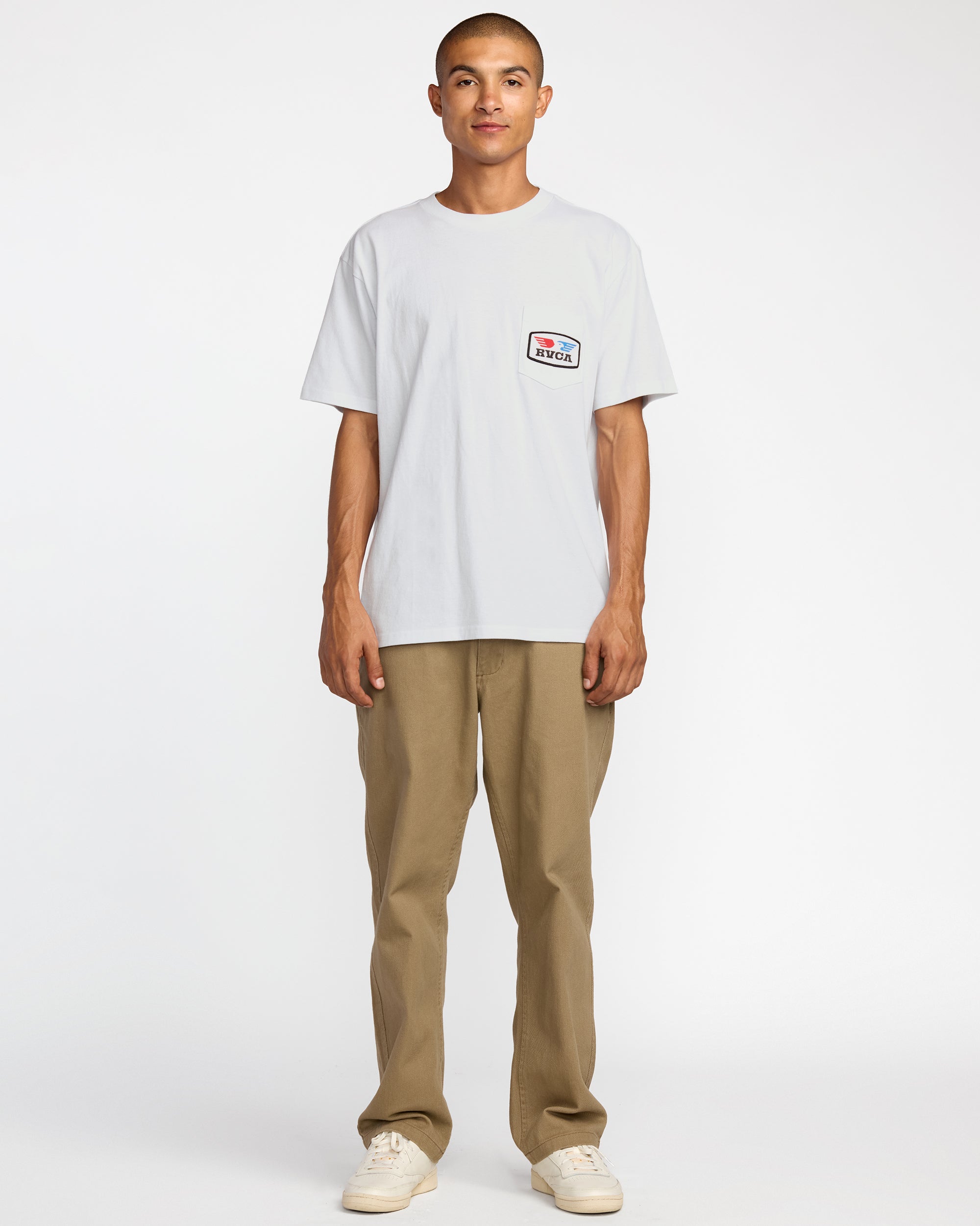 Soar Pocket Short Sleeve Tee - White