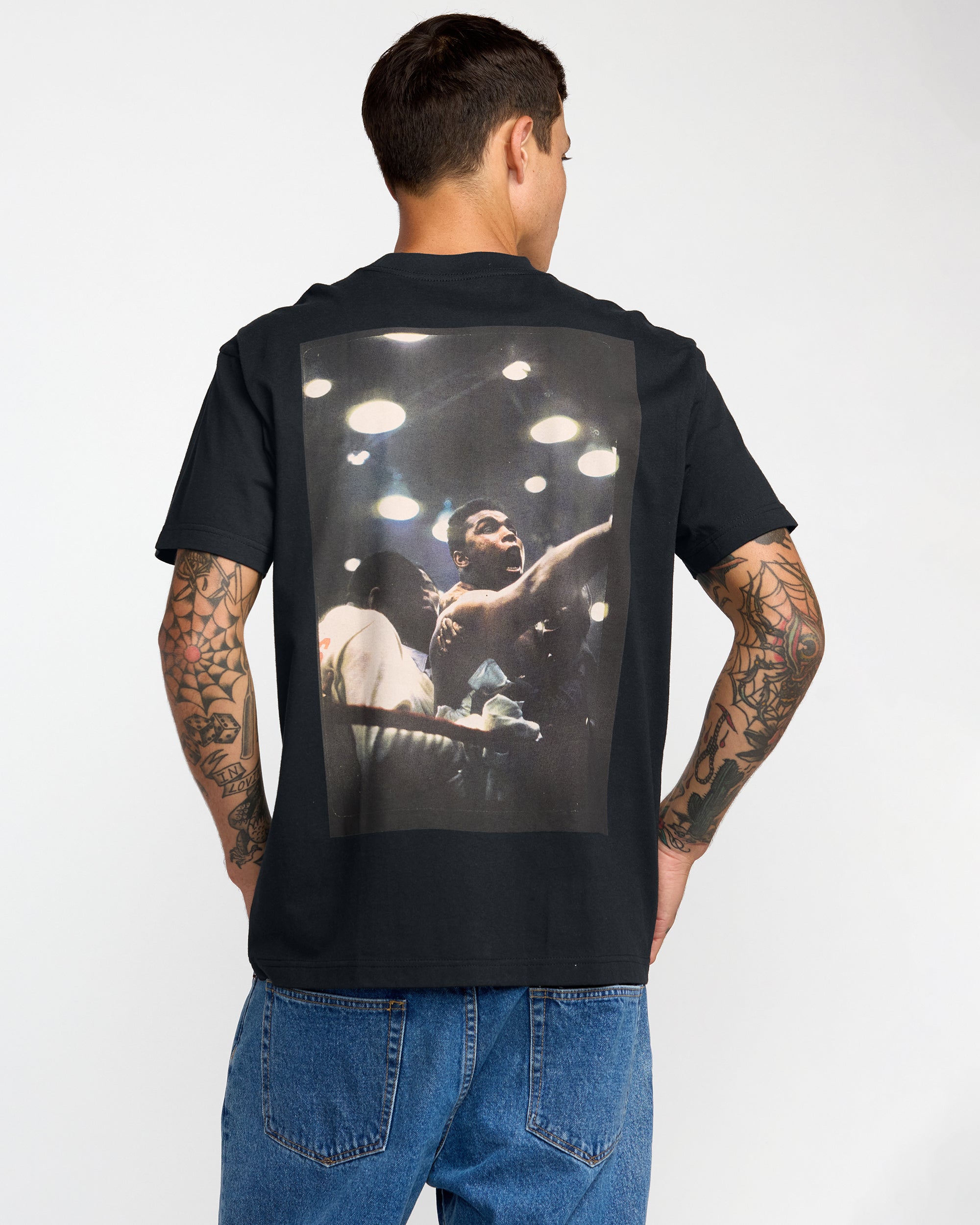 VA X Ali Ringside Short Sleeve Tee - Black