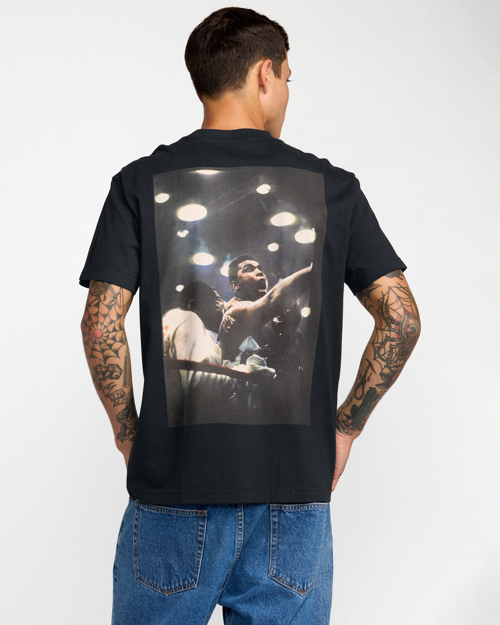 VA X Ali Ringside Short Sleeve Tee - Black