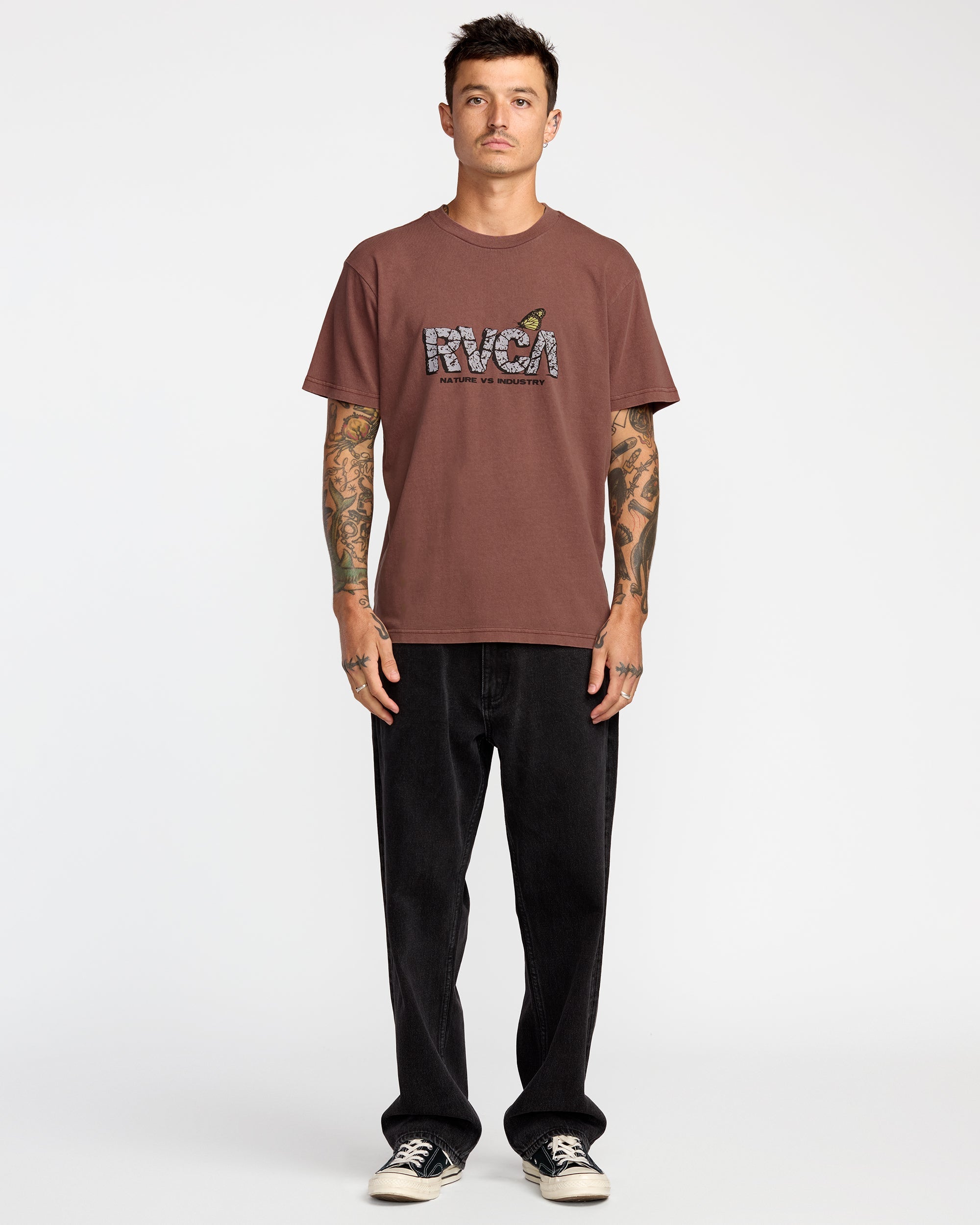 Butterfly FX Short Sleeve Tee - Red Earth