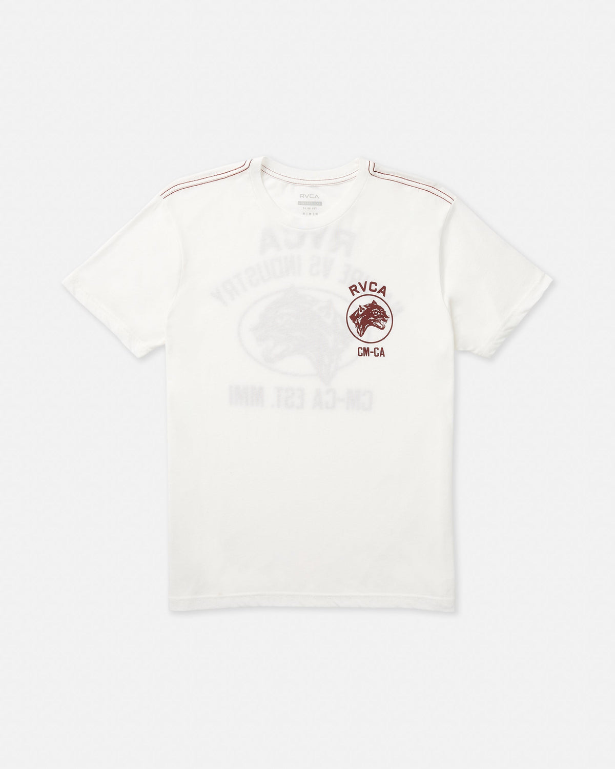 Sky Cat Short Sleeve Tee - Antique White