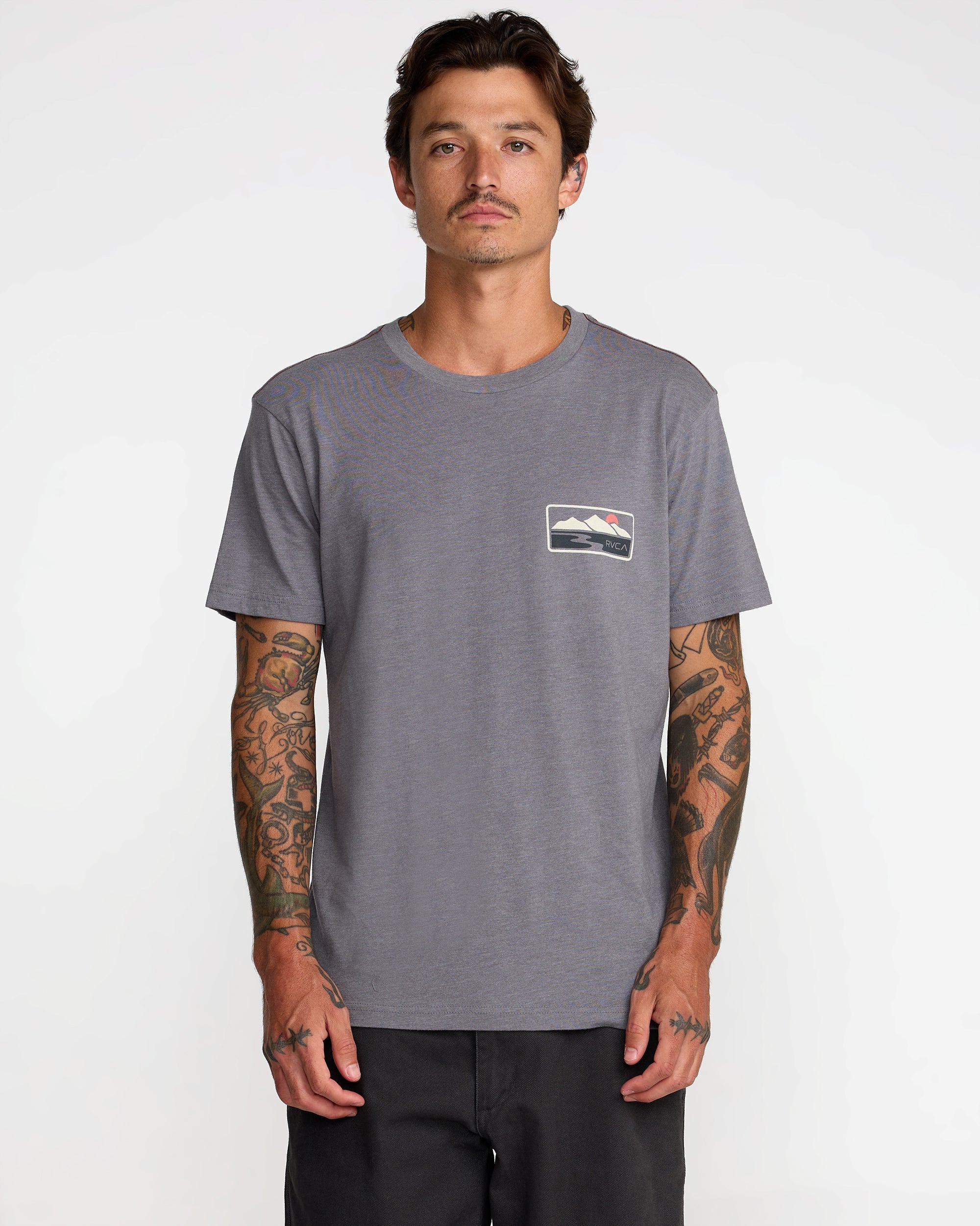 Peak Cove Short Sleeve Tee - Smoke