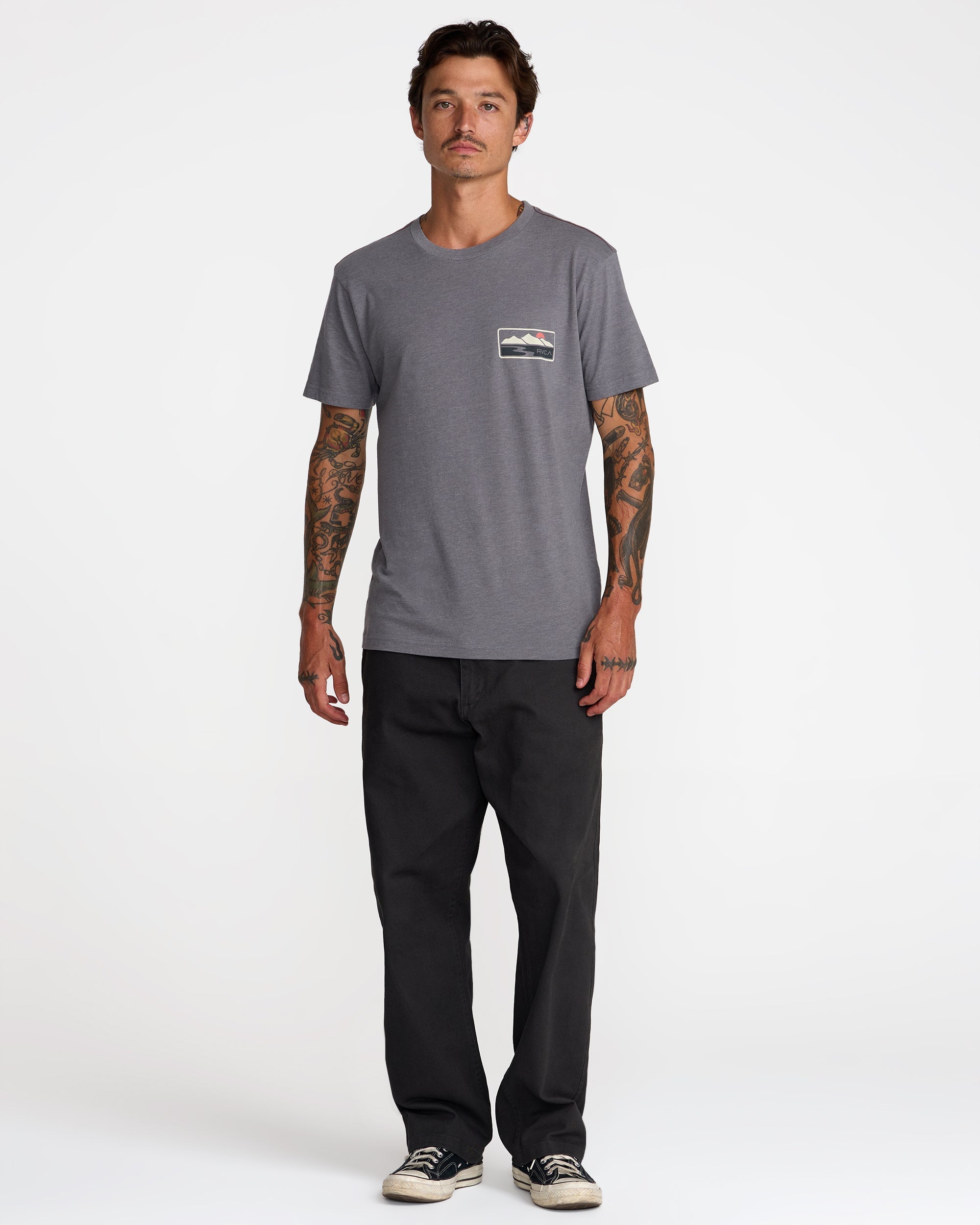Peak Cove Short Sleeve Tee - Smoke