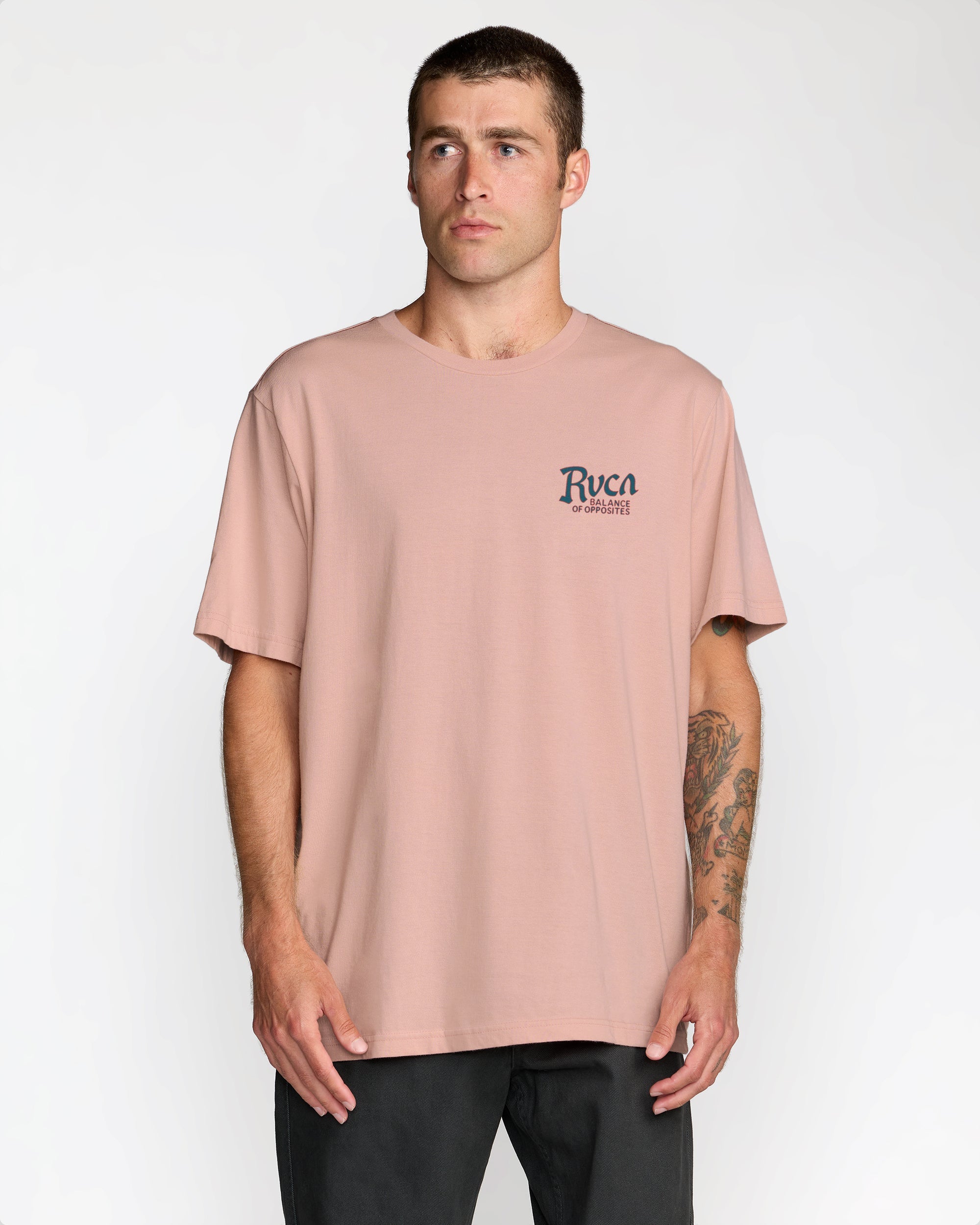 Stingbay Short Sleeve Tee - Pale Mauve