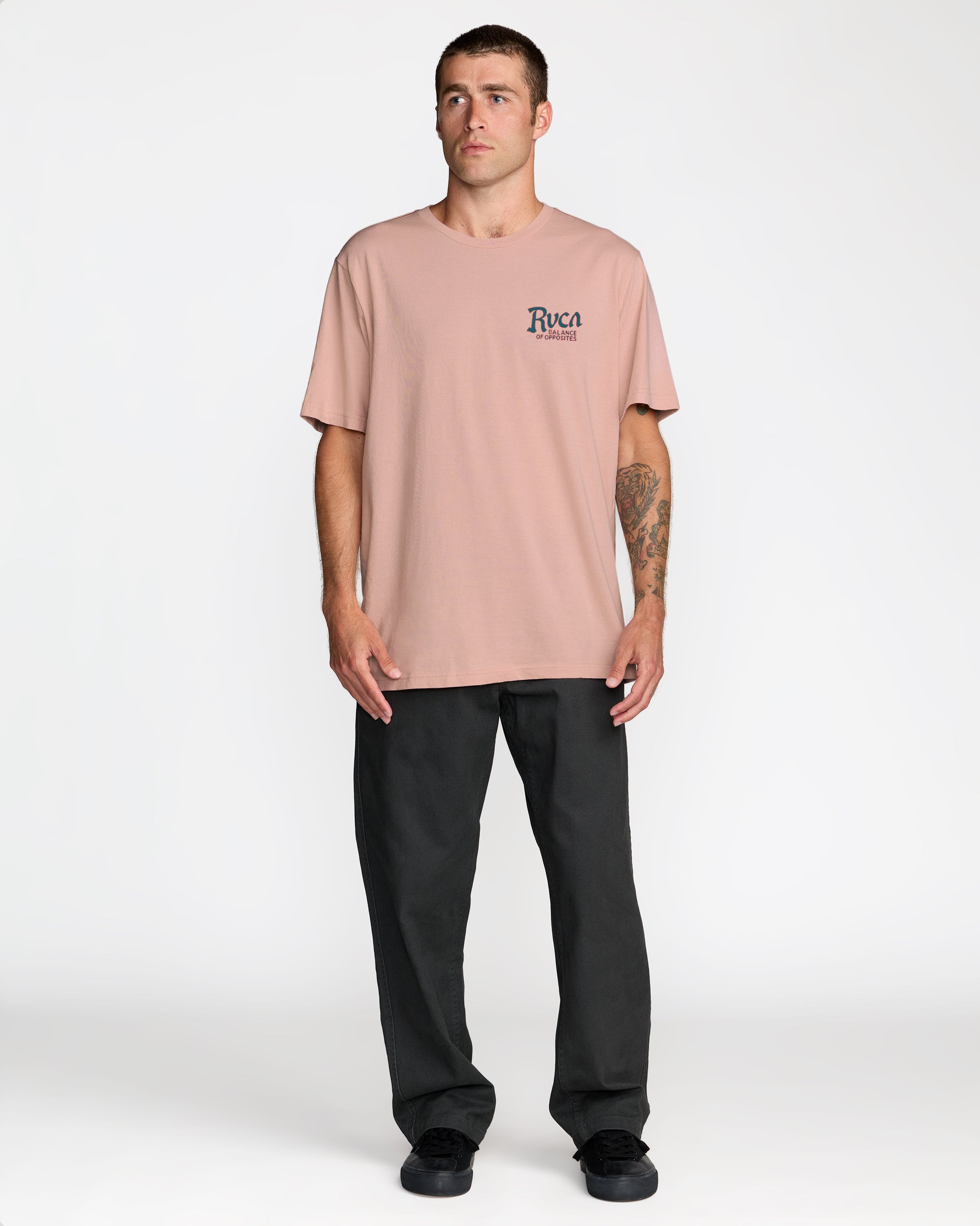 Stingbay Short Sleeve Tee - Pale Mauve