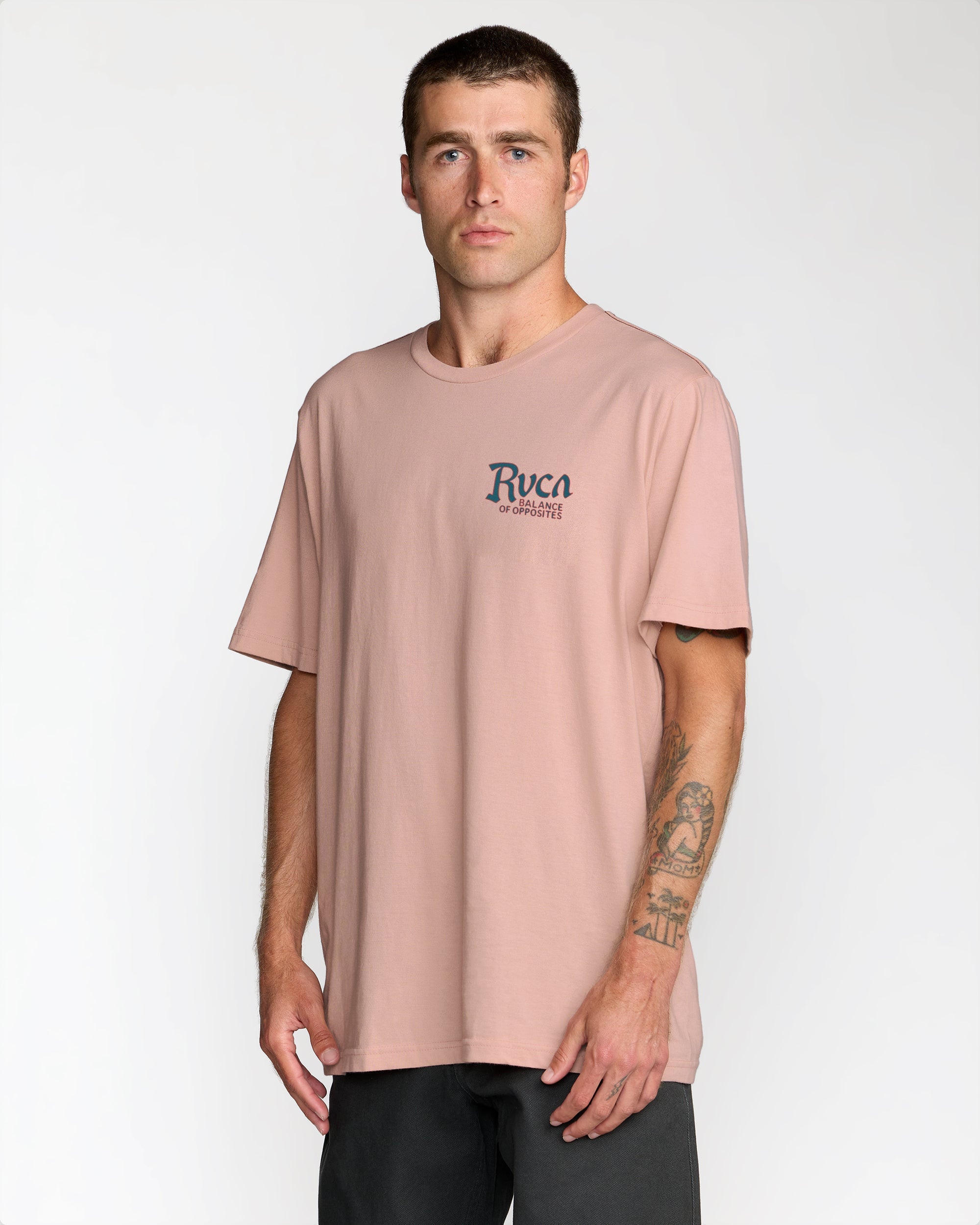 Stingbay Short Sleeve Tee - Pale Mauve