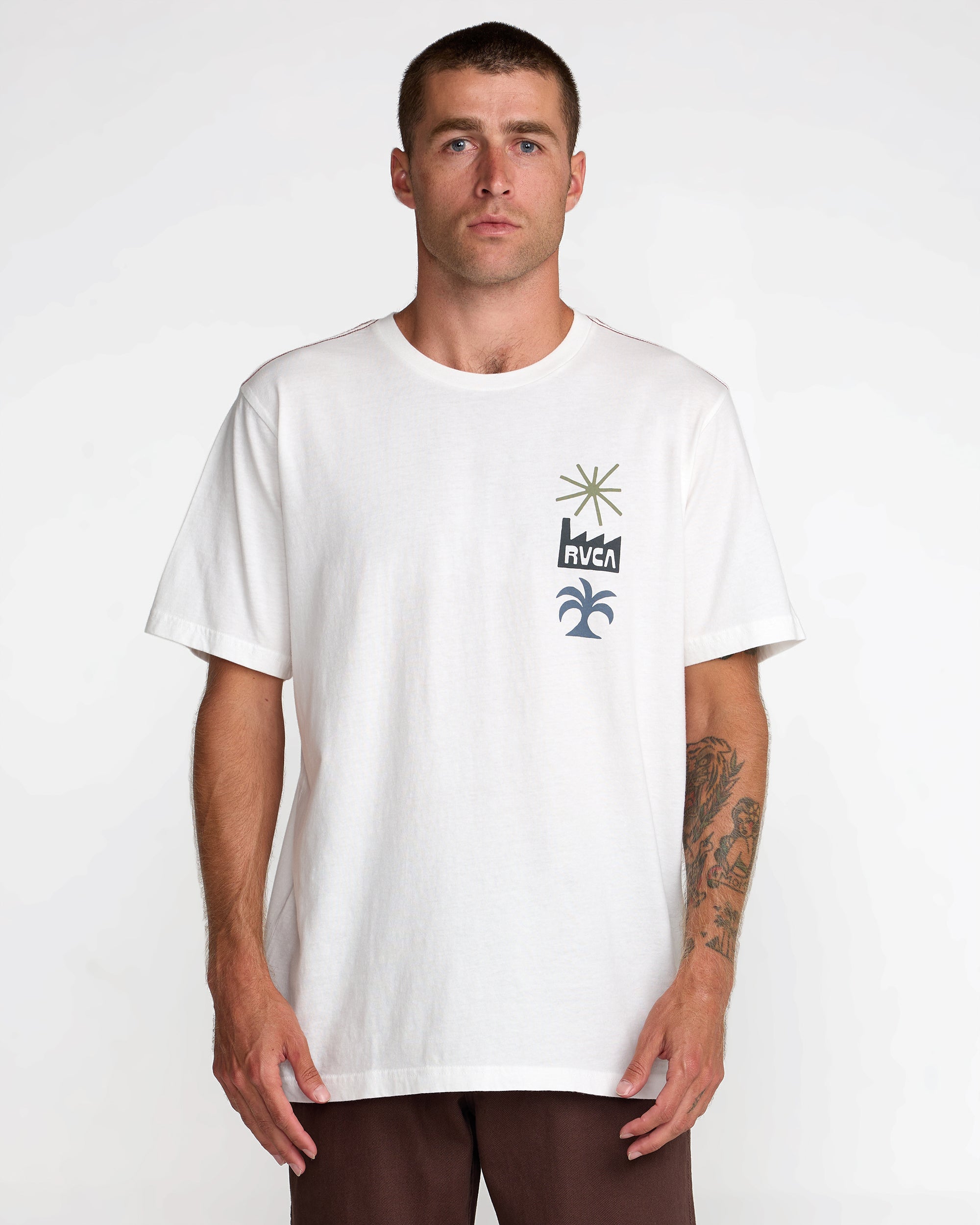 Mirage Short Sleeve Tee - Antique White
