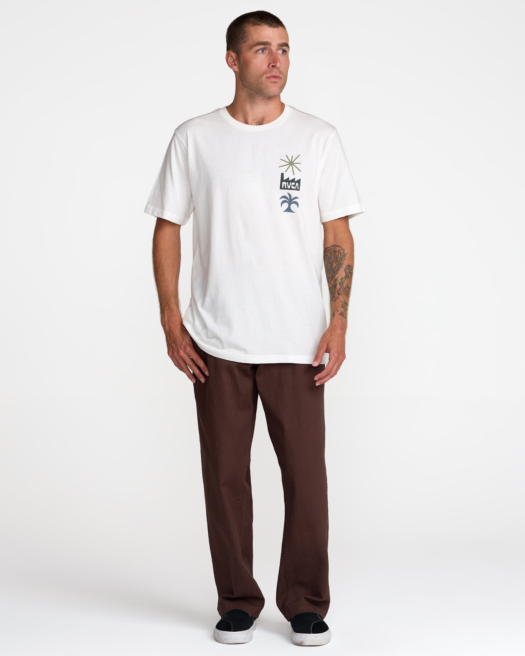 Mirage Short Sleeve Tee - Antique White