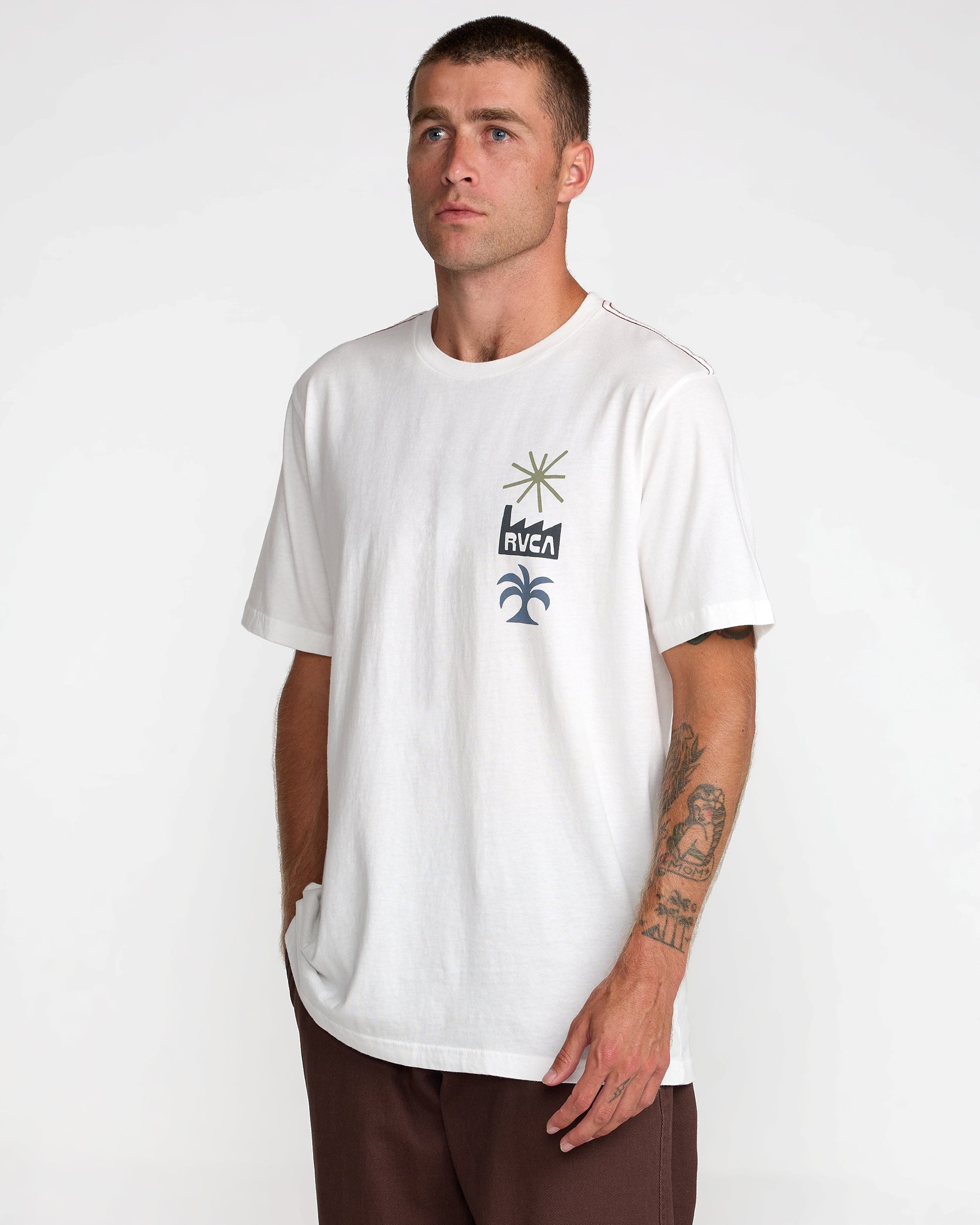 Mirage Short Sleeve Tee - Antique White